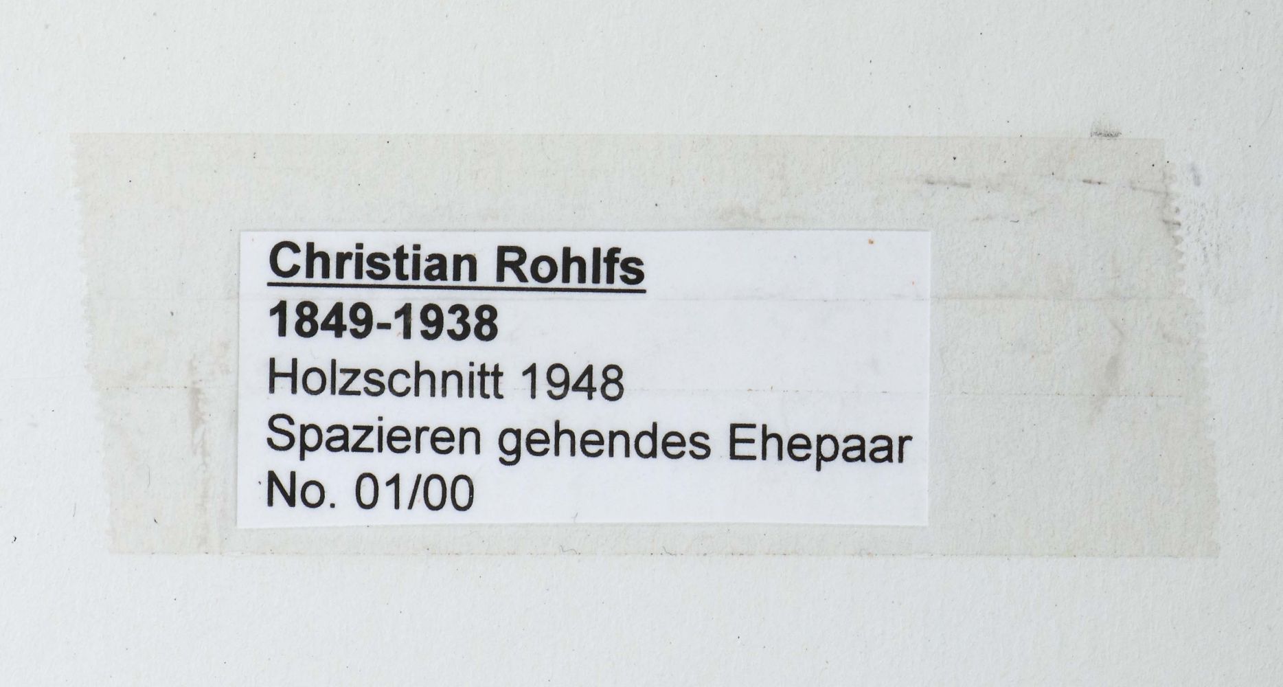 Rohlfs, Christian Groß Niendorf, Kreis - Image 3 of 3