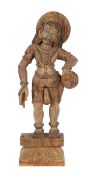 Figur des Rama Südindien, 2. Hälfte