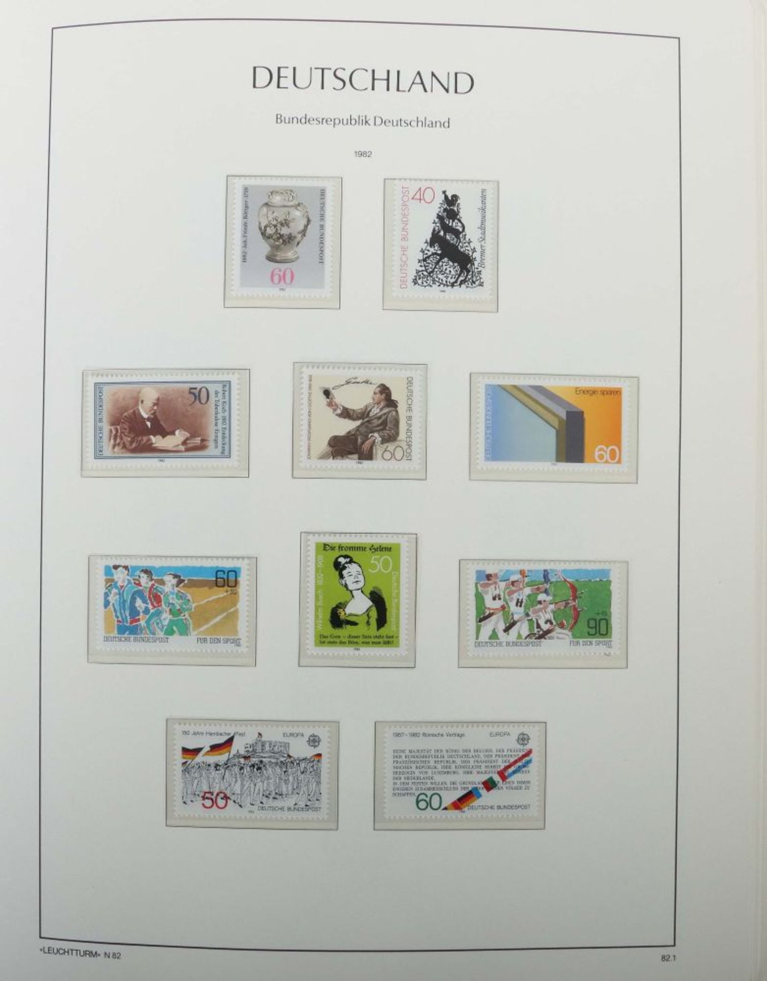 9 Briefmarkenalben gute - Image 10 of 10