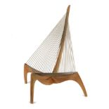 Harp-Chair nach einem Entwurf des
