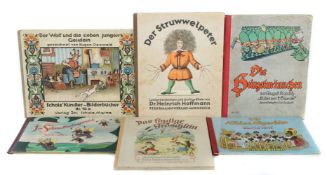 6 Bilderbücher S. Olfers, Im