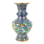 Große Cloisonné-Vase China, Jingfa, 2.