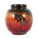 Kugelige WMF-Vase, Versuchsglas