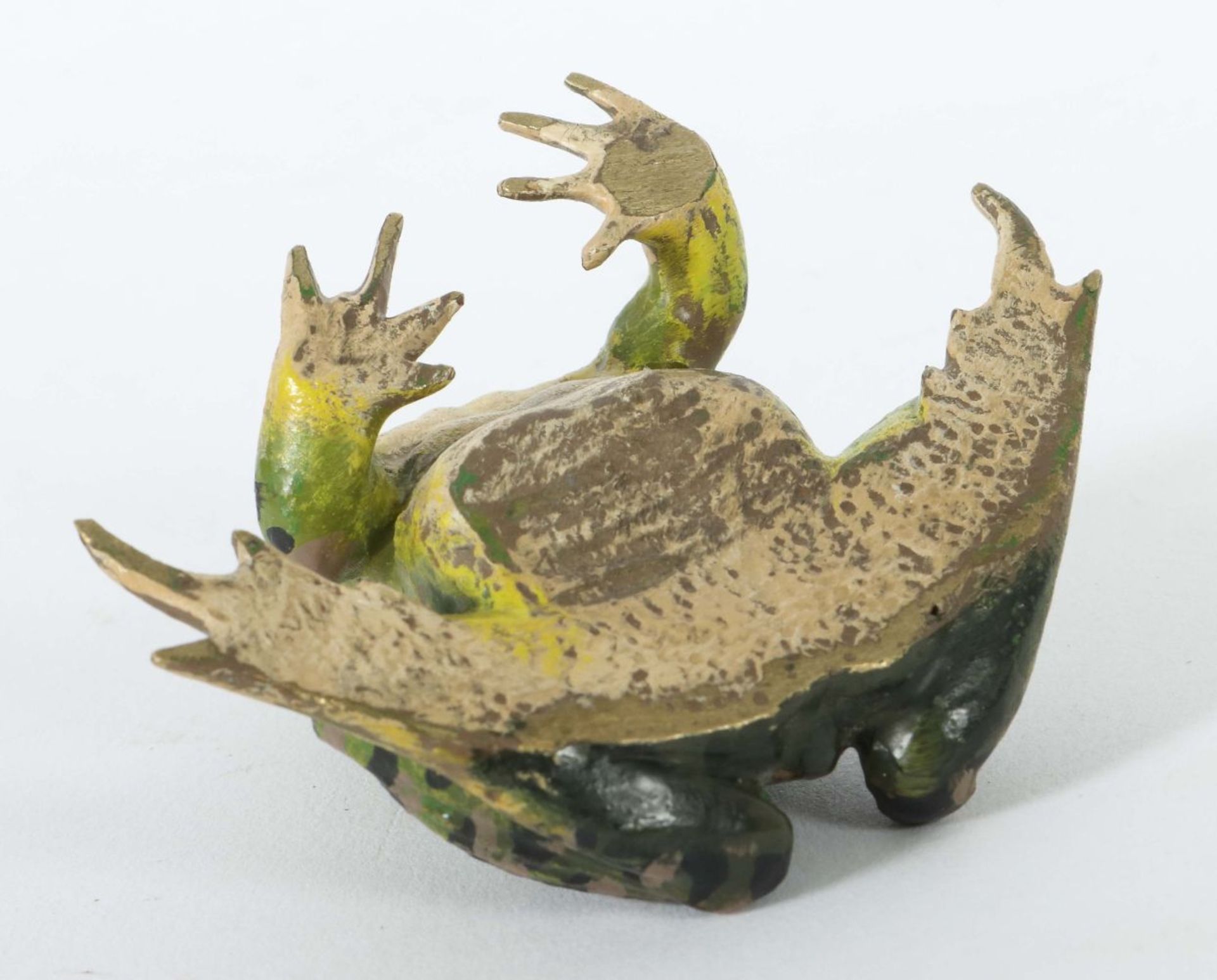 Sitzender Frosch Wiener Bronze, um - Image 4 of 4