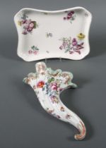 Schale und Wandvase 1x Meissen, um