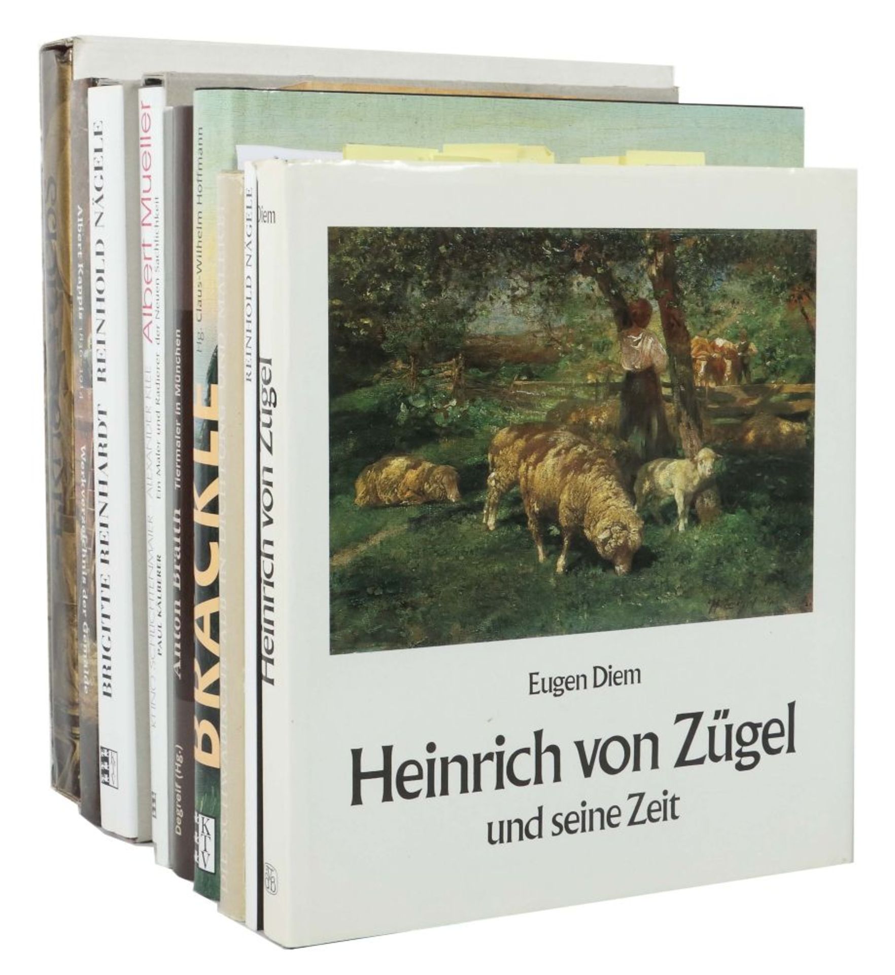 10 Kunstbücher u. a. best. aus: U.