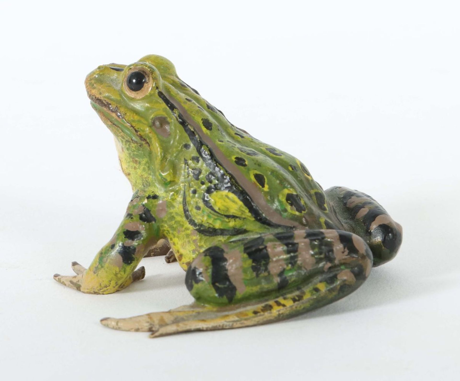 Sitzender Frosch Wiener Bronze, um - Image 2 of 4