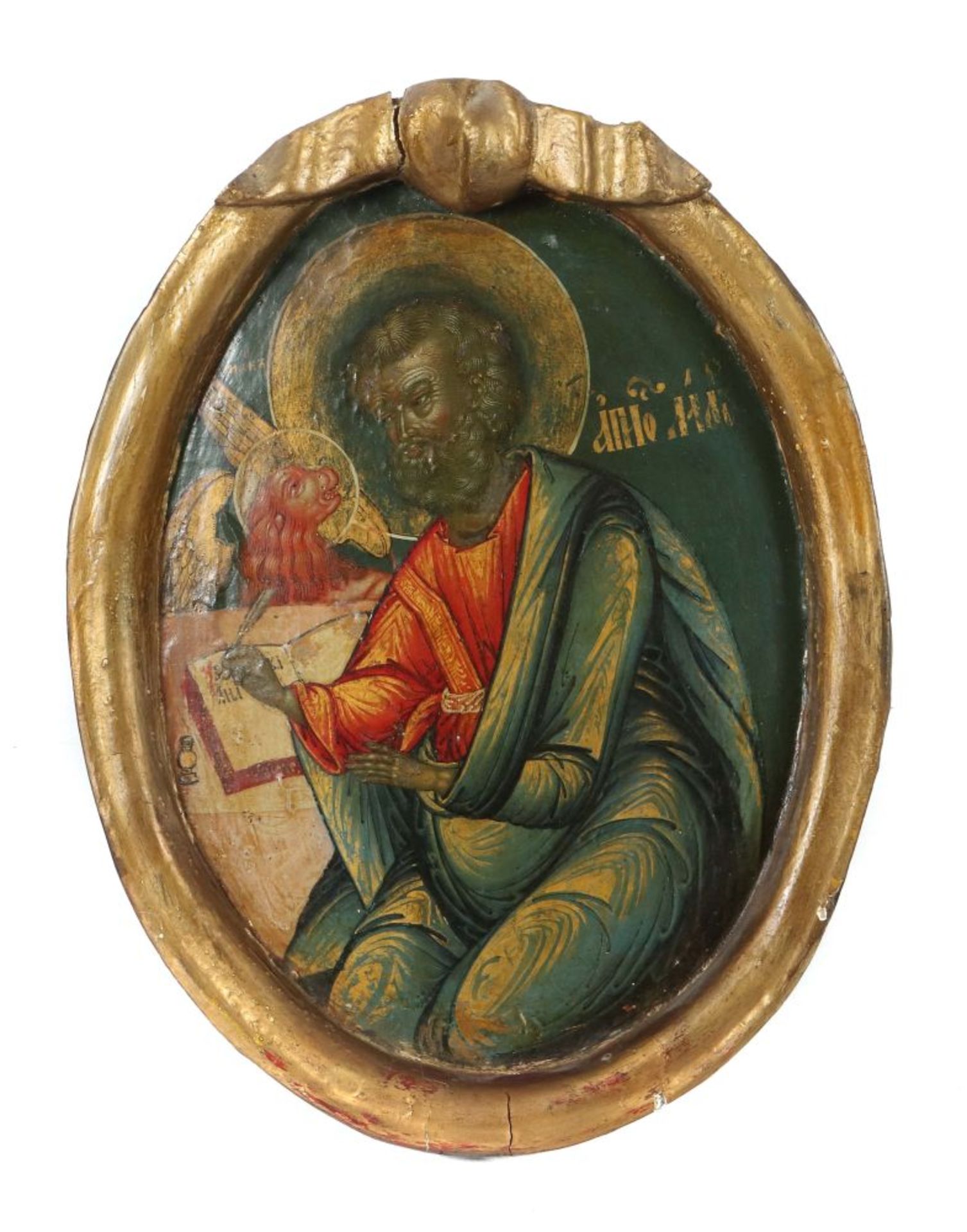 Ikone "Heiliger Markus" Russland, 19.