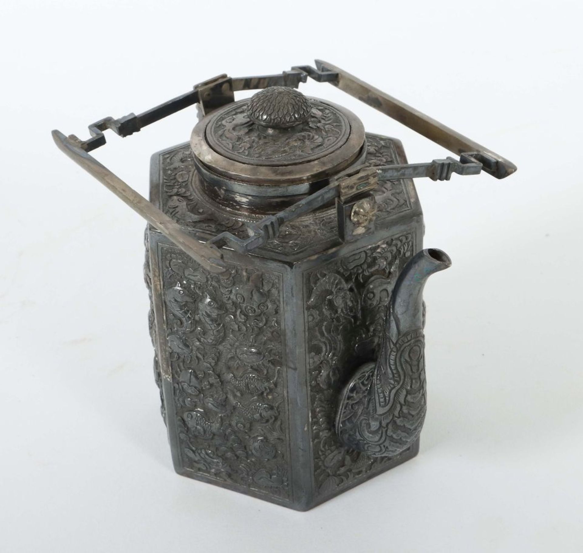 Teekanne China, Anfang 20. Jh., - Image 3 of 3