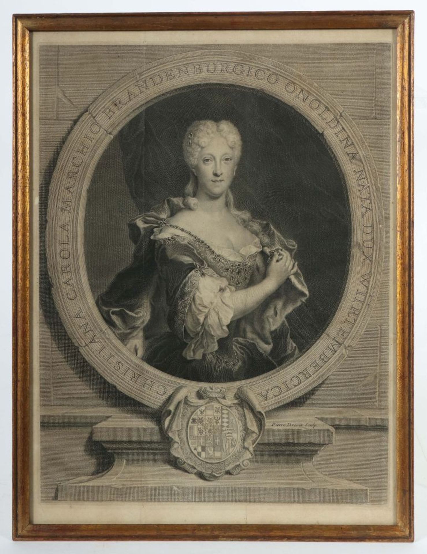 Drevet, Pierre 1663 - 1738, - Image 2 of 2