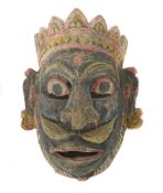 Große Ritualmaske Indien, 19./20. Jh.,