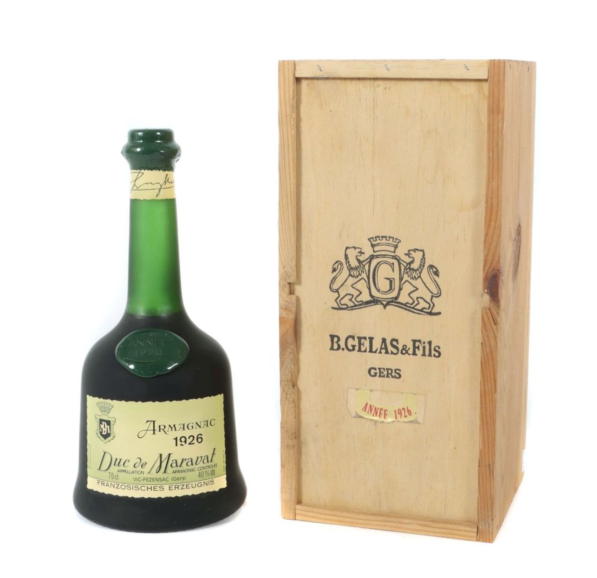 1 Flasche Armagnac Duc de Maravat,