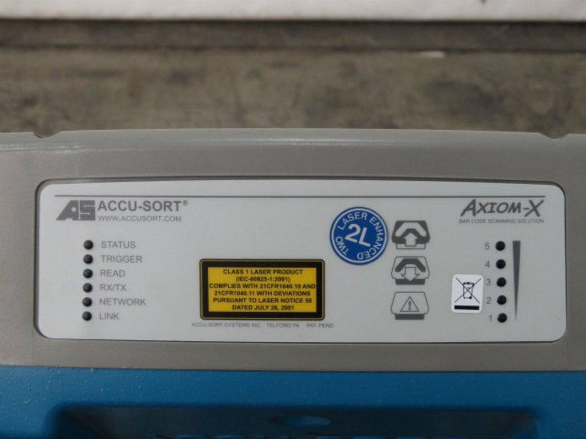 Accu-Sort Axiom-X Omni-Directional Bar Code Reader - Image 6 of 8