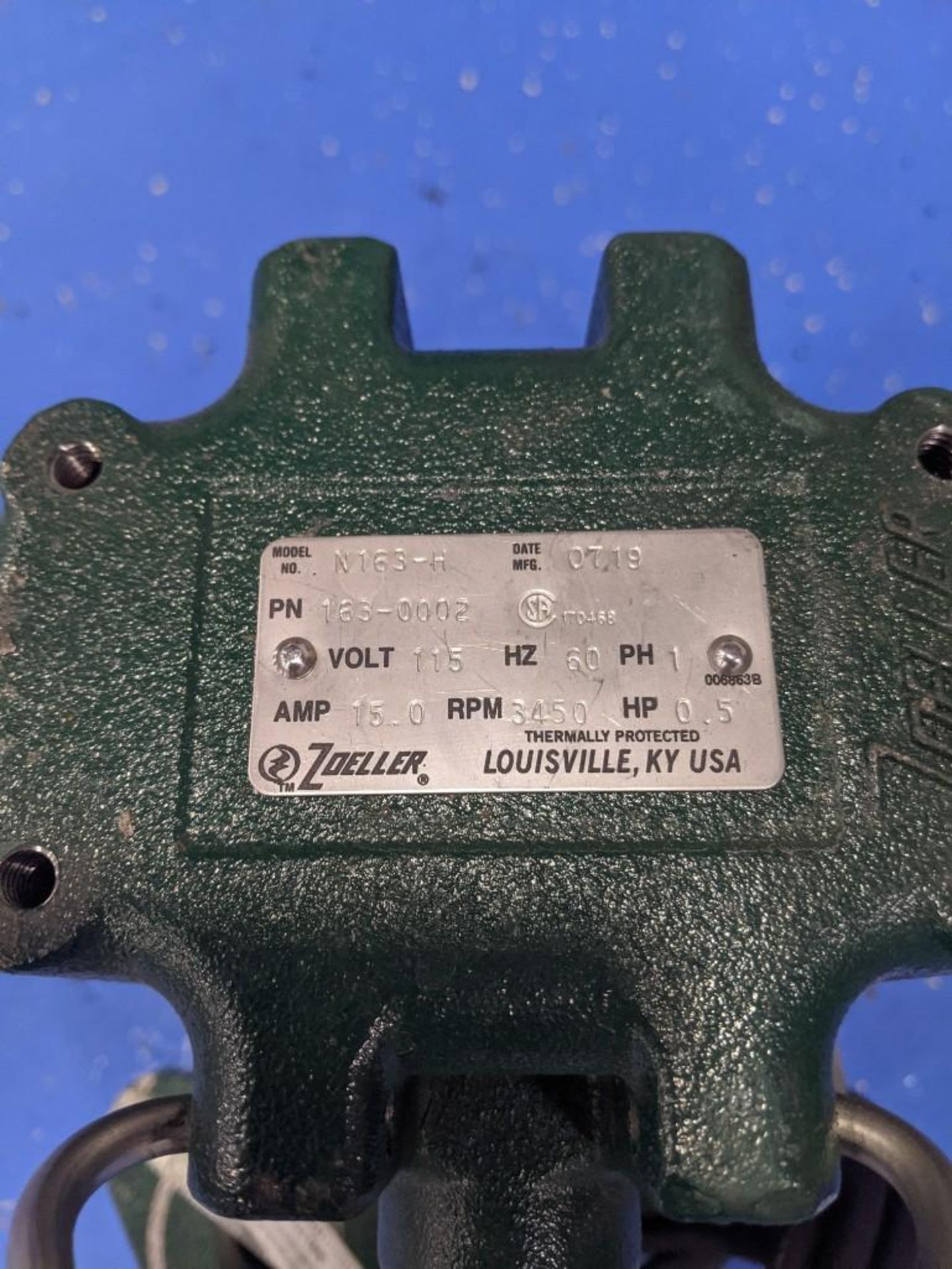 Zoeller N163 High Head Effluent Pump - Image 4 of 6