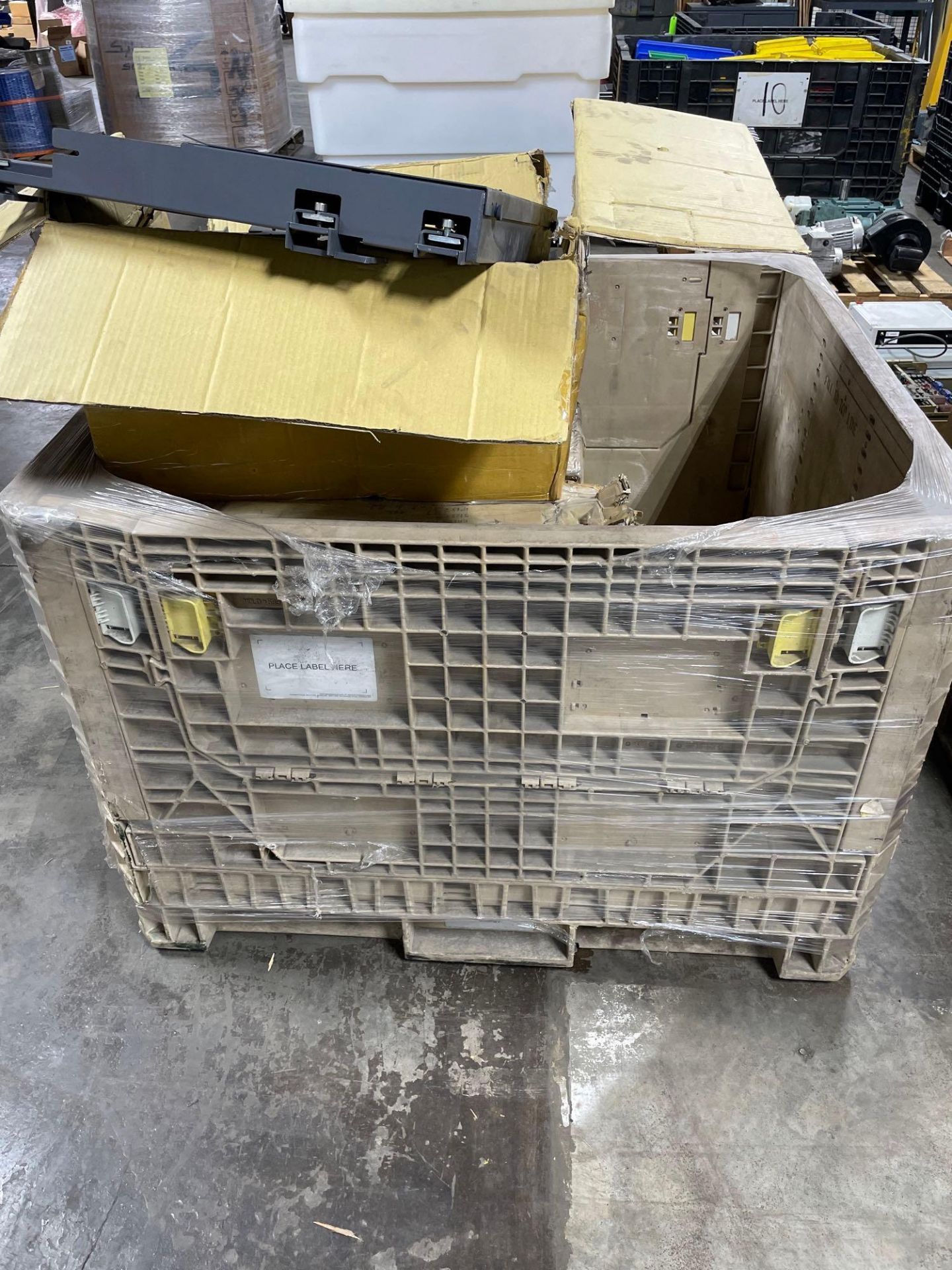 Pallet of parts