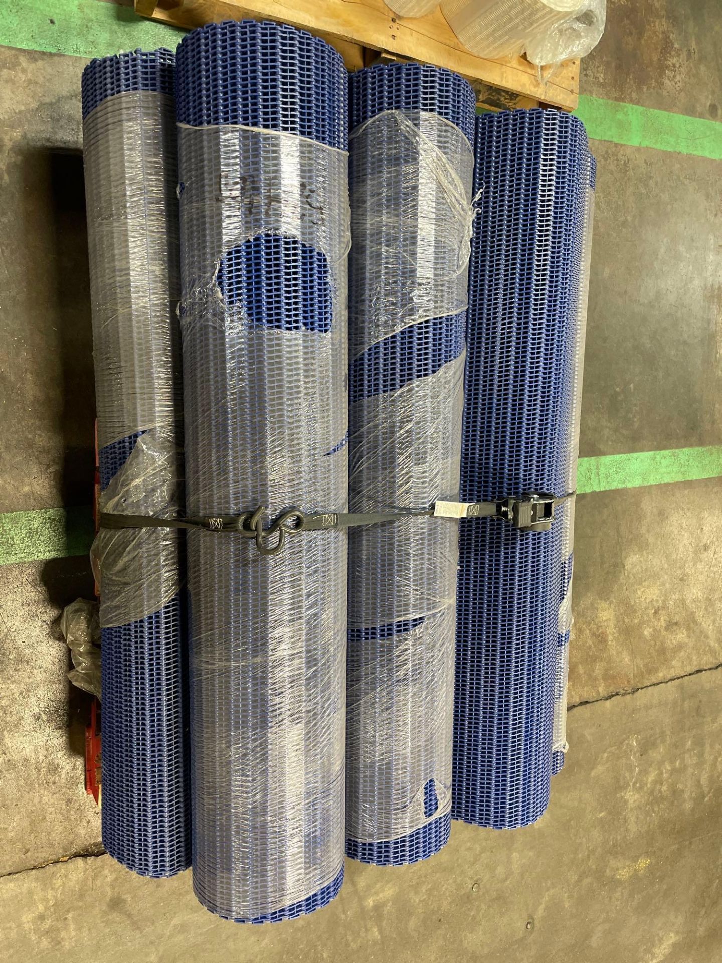 Pallet of Blue Conveyor