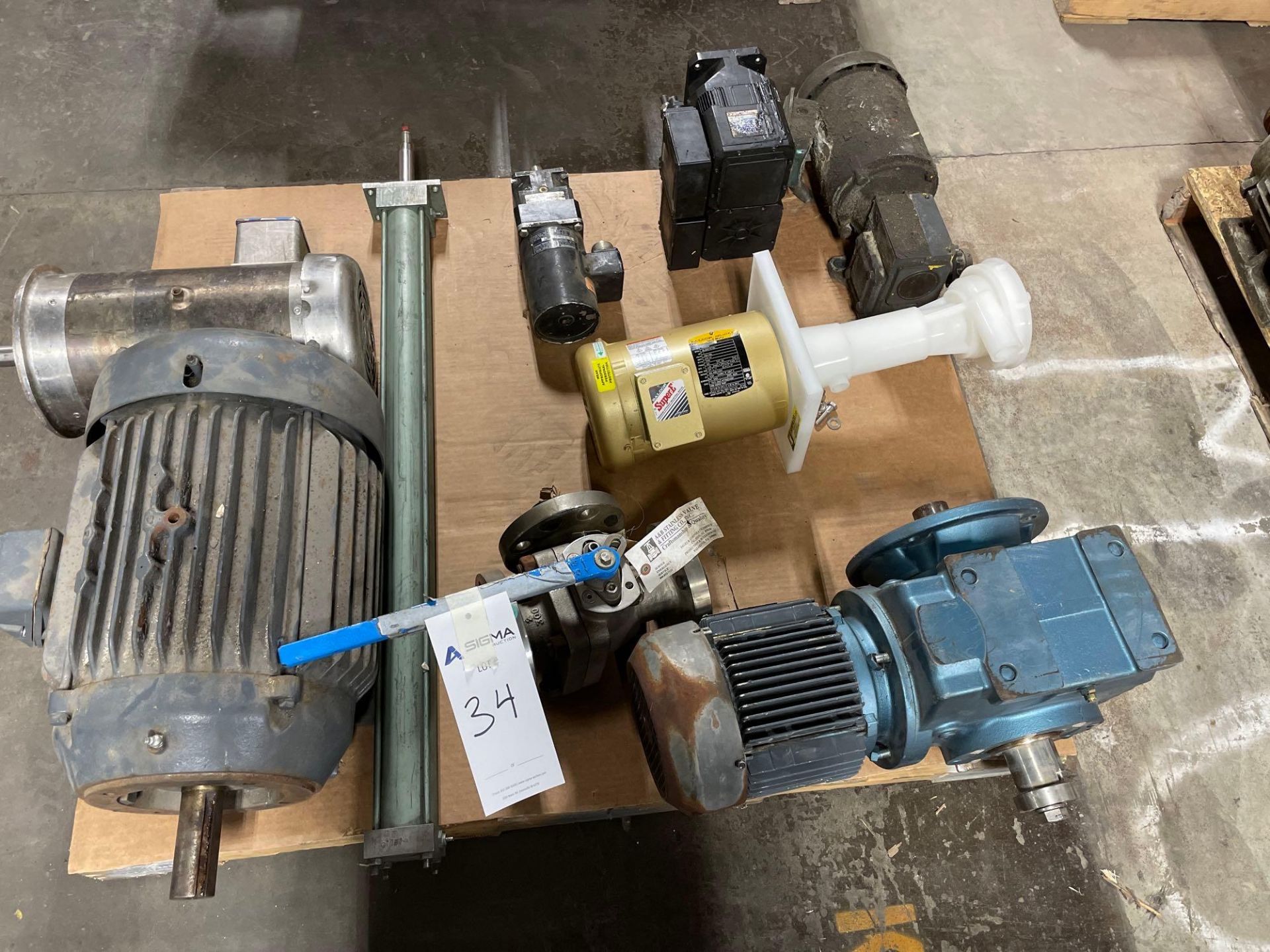 Pallet of Motors and Valve - Image 12 of 12