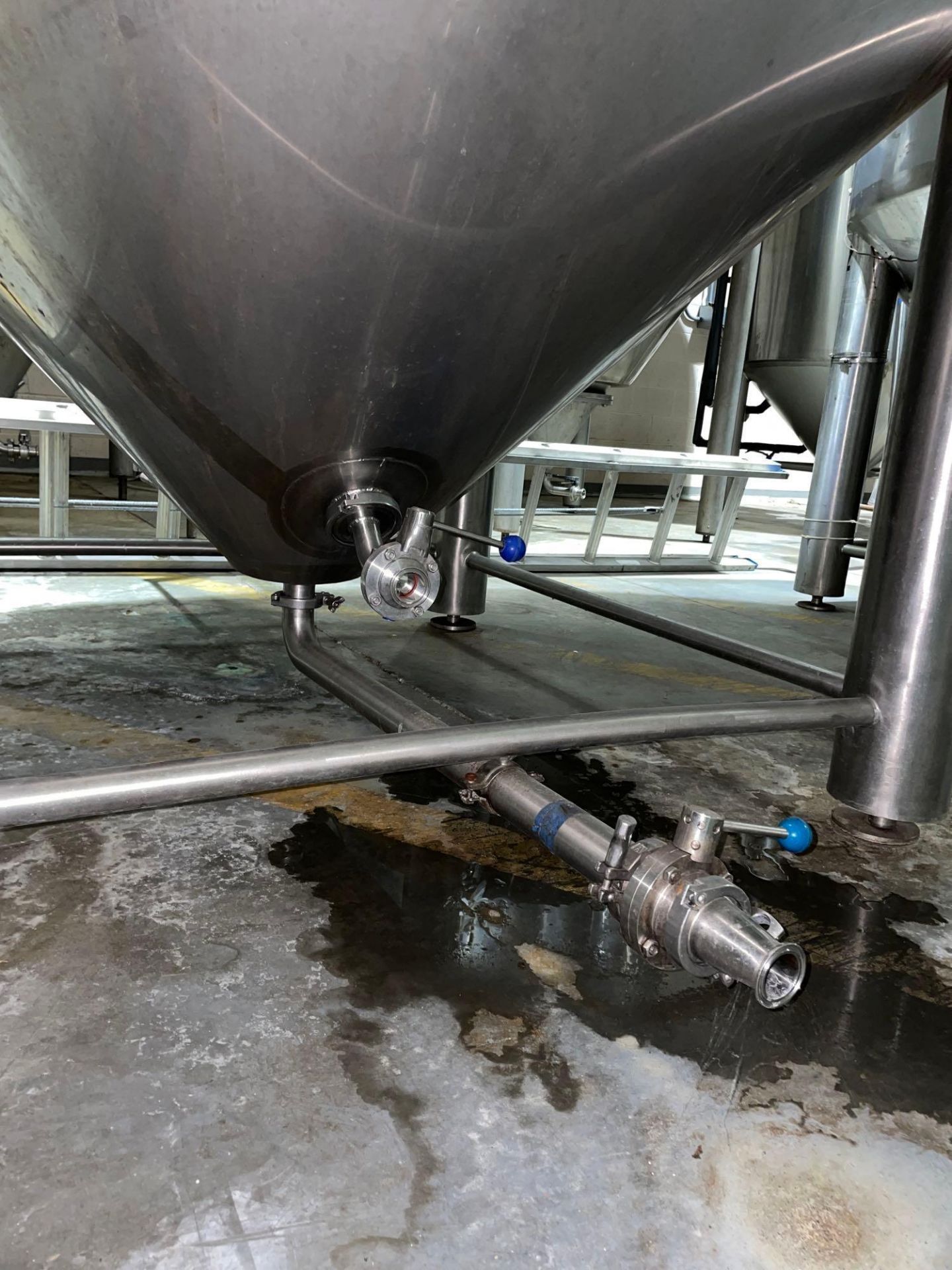 50 BBL SS Fermentation Vessel, Glycol Jacketed - Image 6 of 6