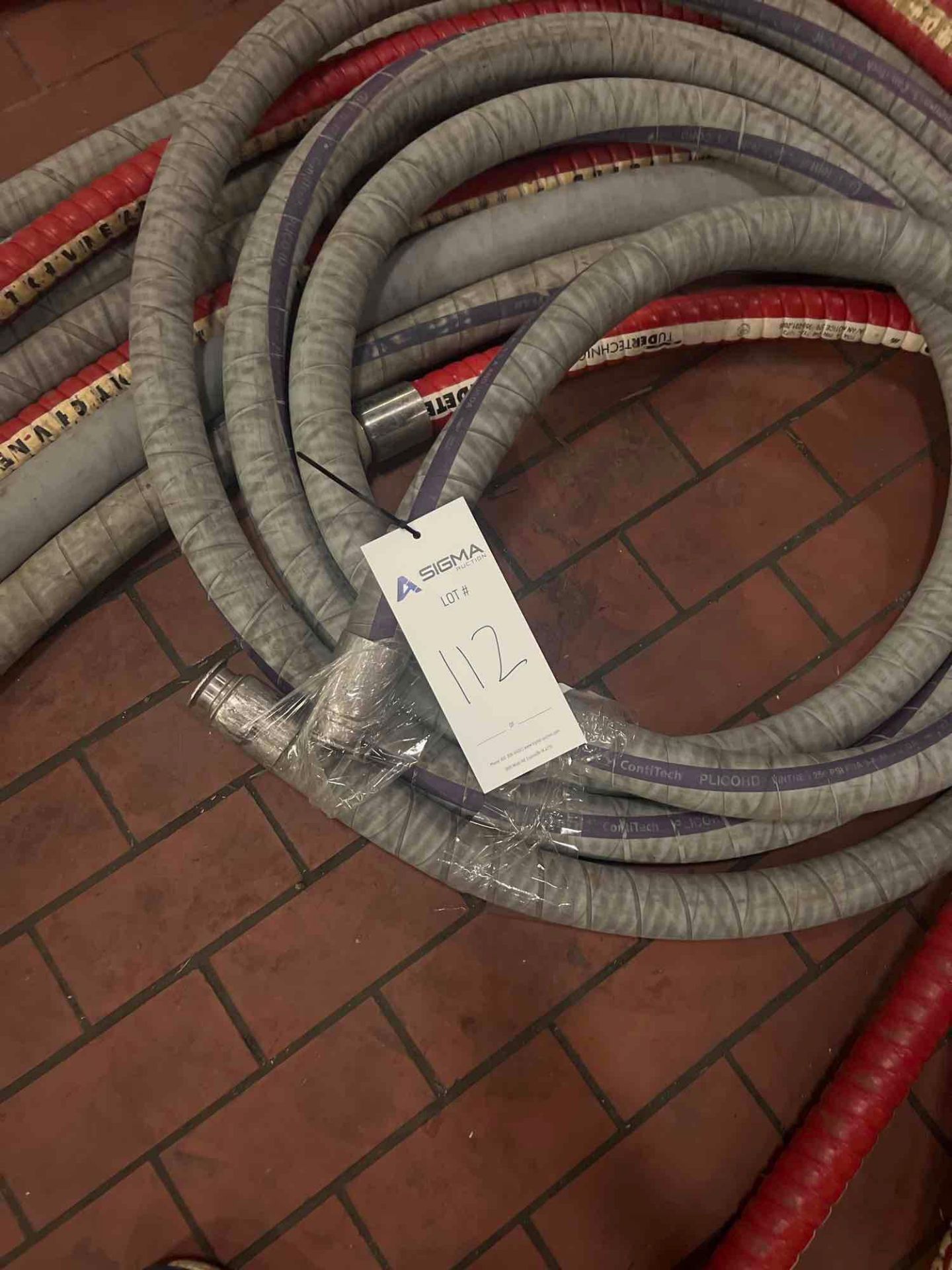 Lot of hoses