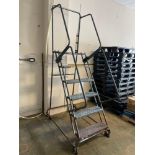 Rolling step ladder