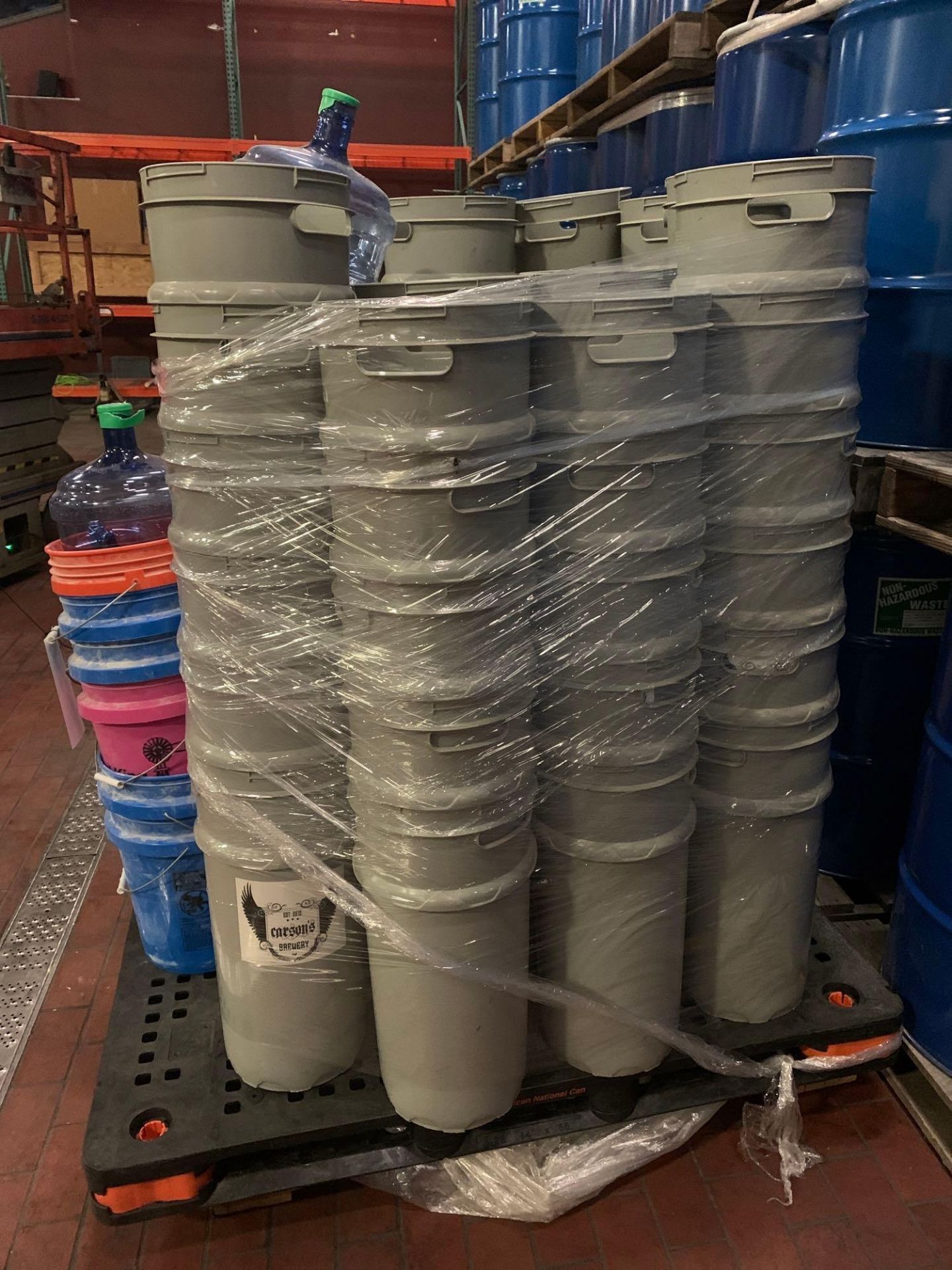Skid of Plastic Fermenting Buckets - Image 4 of 5