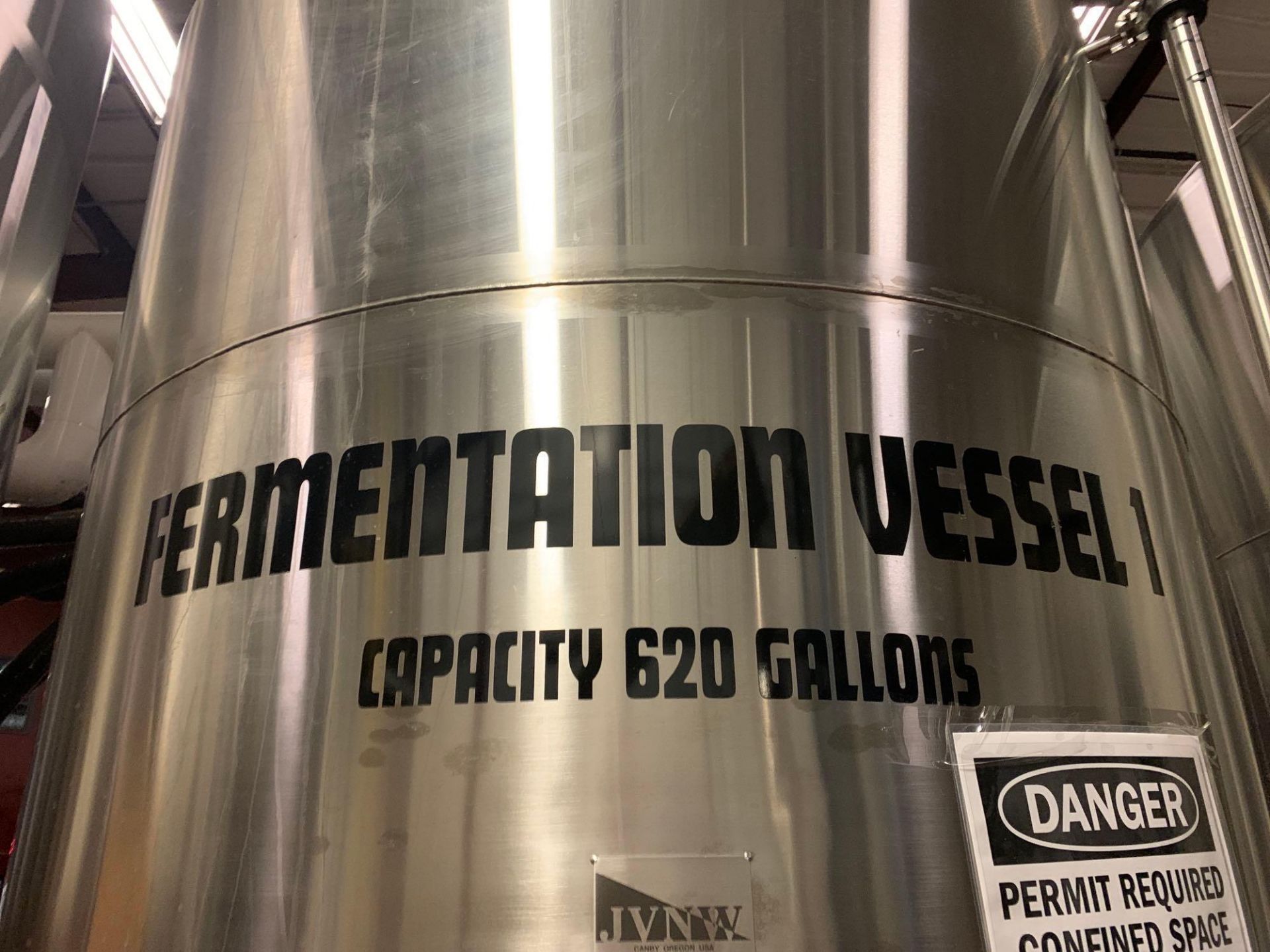 20 BBL Fermentation Vessel - Image 11 of 12