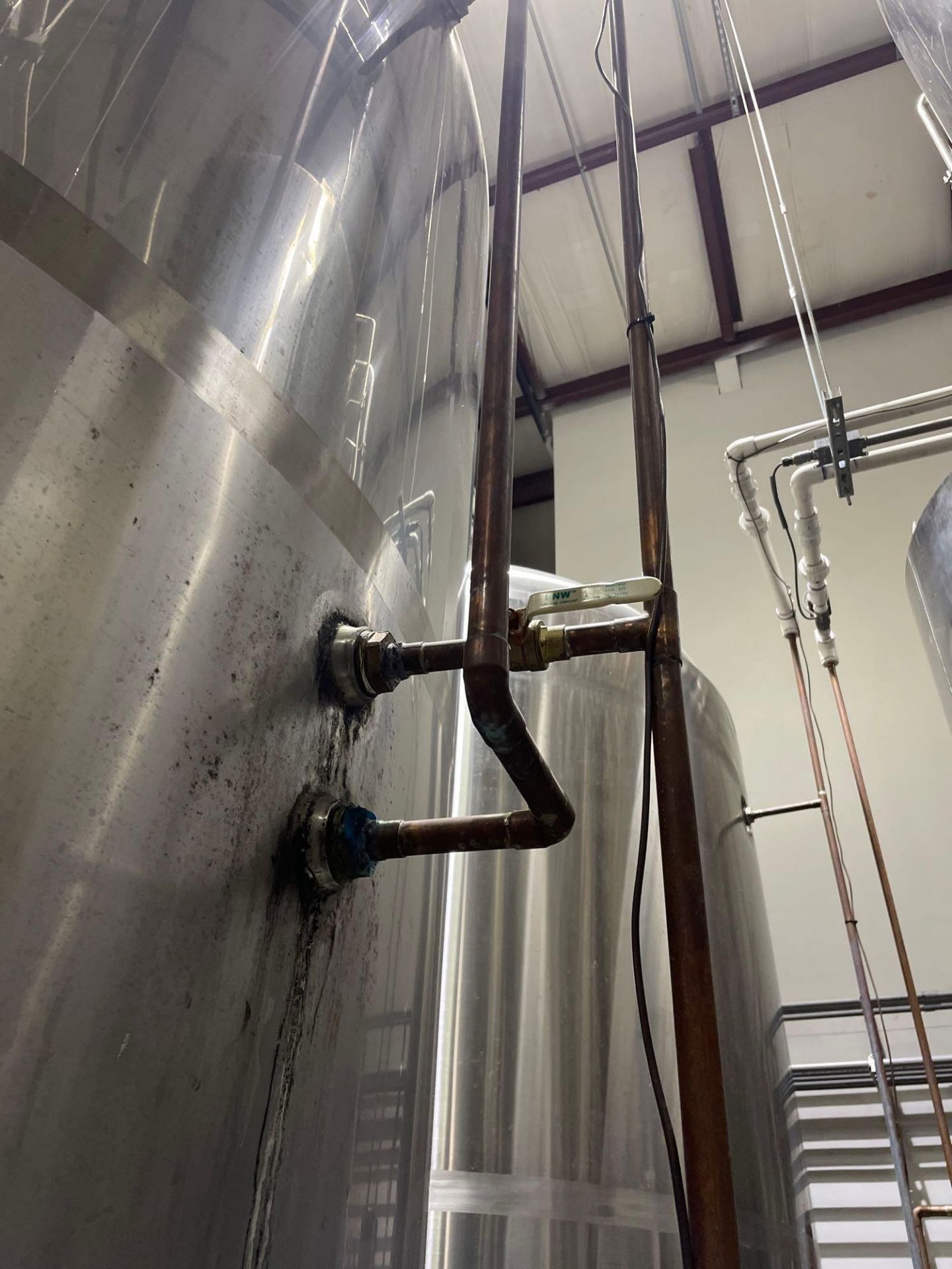 50 BBL SS Fermentation Vessel, Glycol Jacketed - Image 5 of 6