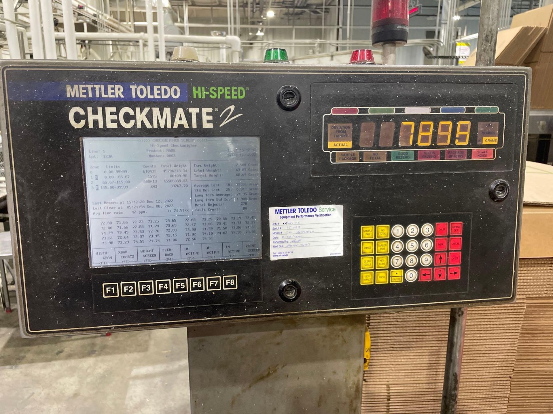 Mettler Toledo Checkmate 2 Combo Metal Detector - Image 2 of 4