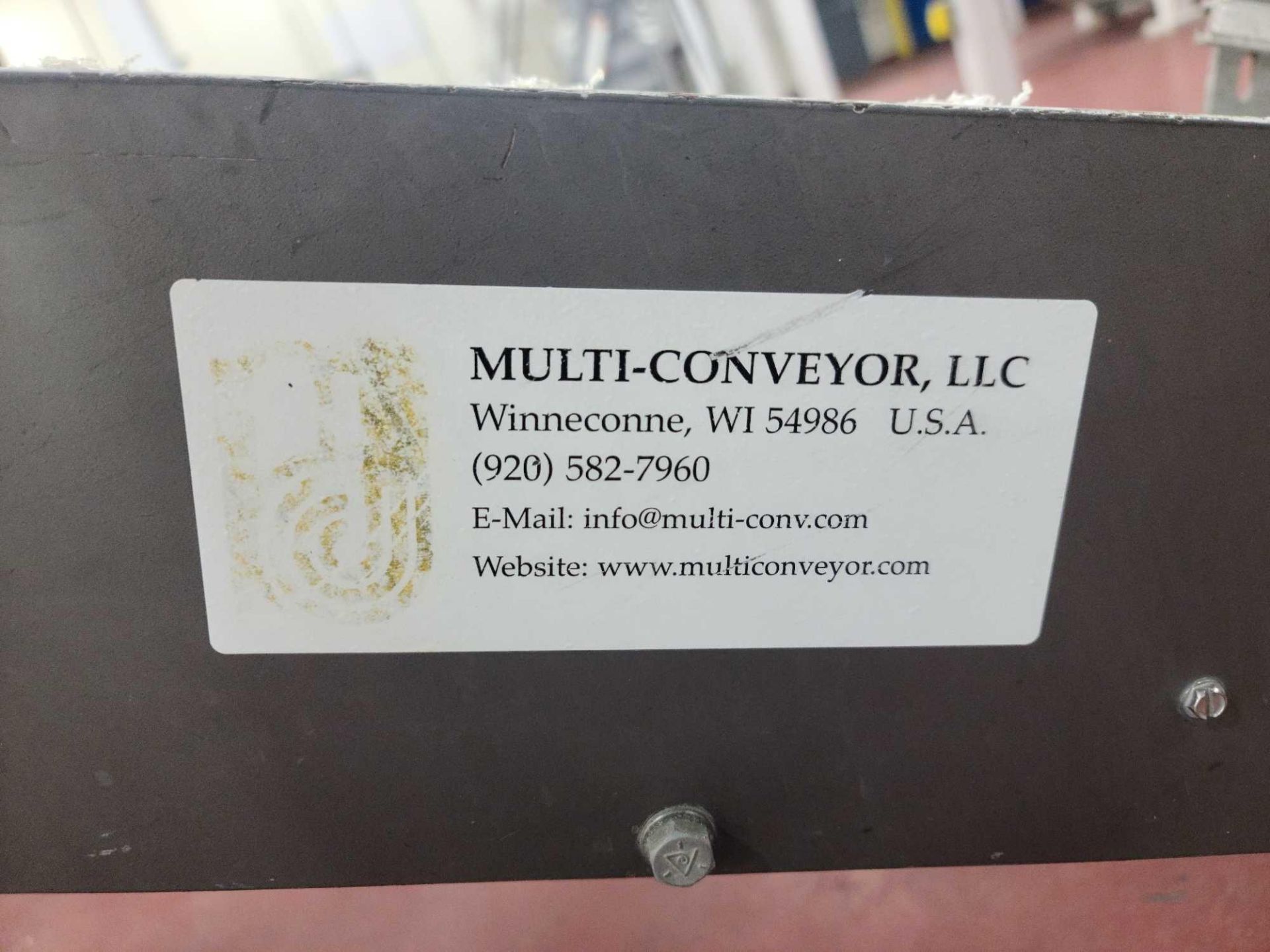 Multi-Conveyor 128"L x 10"W Plastic Mat-Top Incline Conveyor - Image 5 of 6