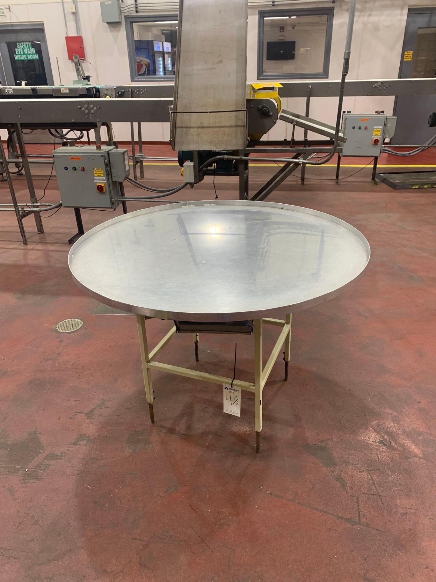 Packrite Rotary Accumulation Table