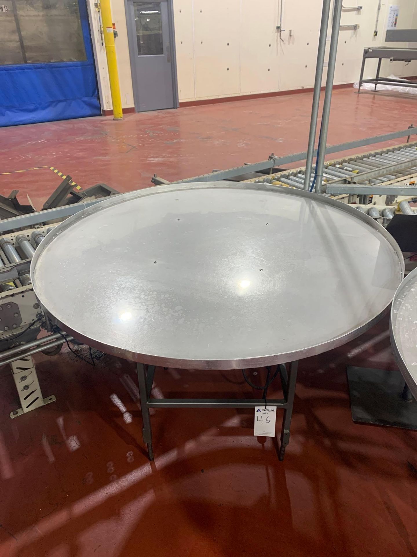 48” Rotary Accumulation Table