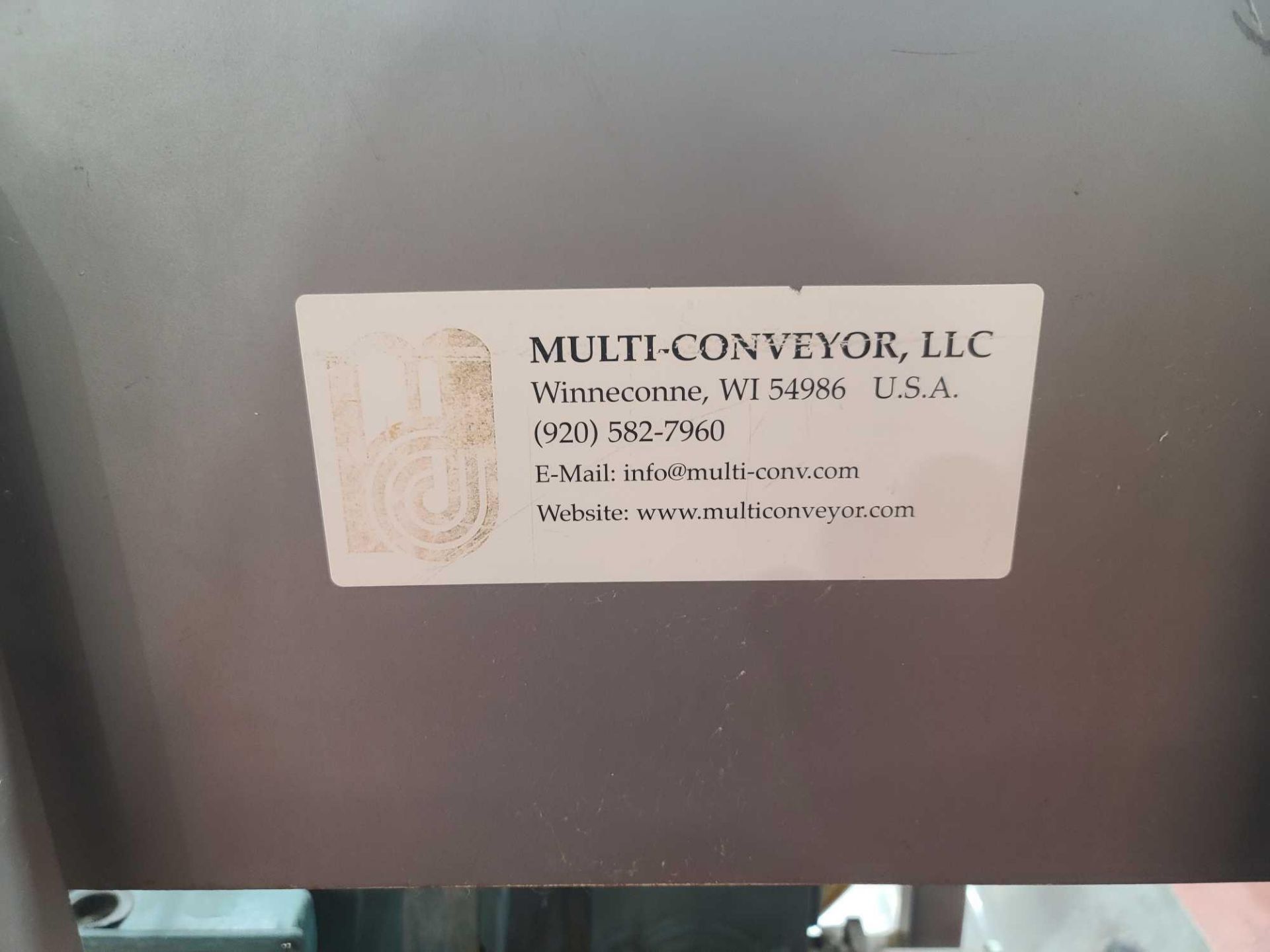 Multi-Conveyor 96"L x 10"W Plastic Mat-Top Conveyor - Image 3 of 4