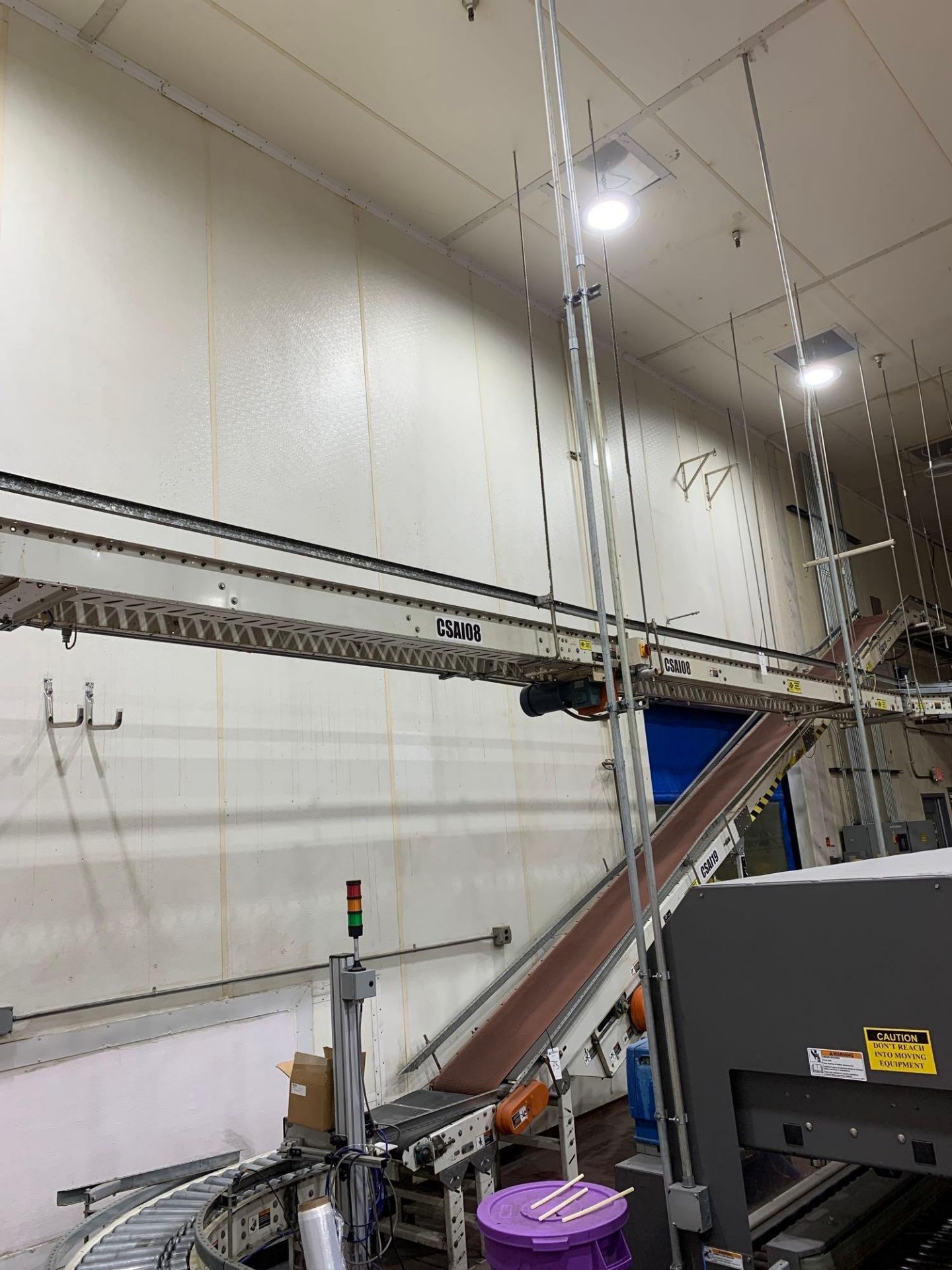 Ceiling Mounted Roller Conveyor - Image 4 of 4