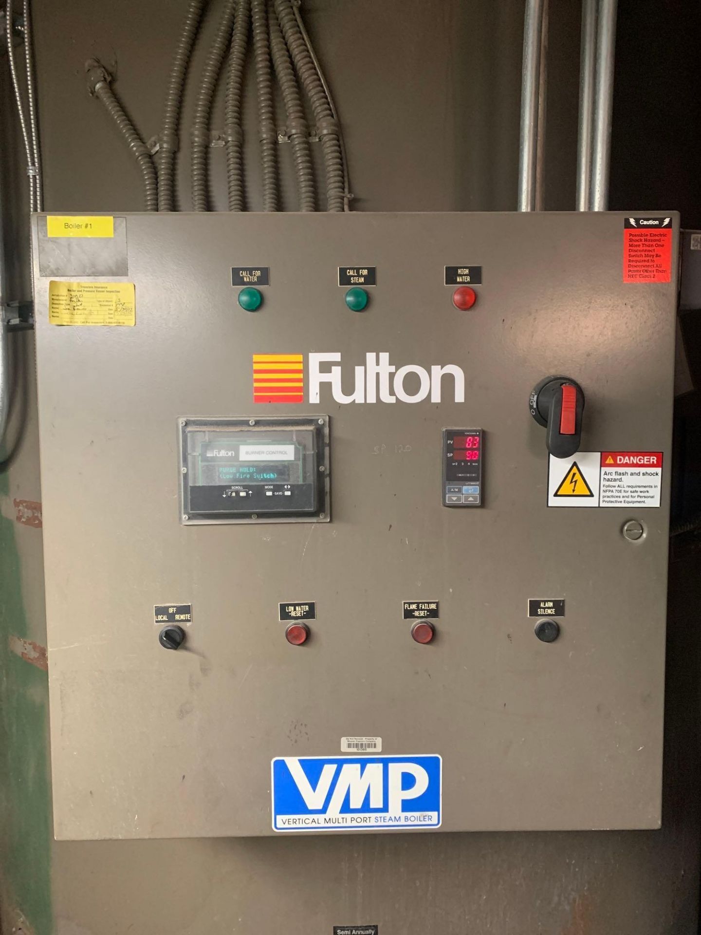 Fulton Fuel Fired Multi-Port Steam Boiler - Image 2 of 15