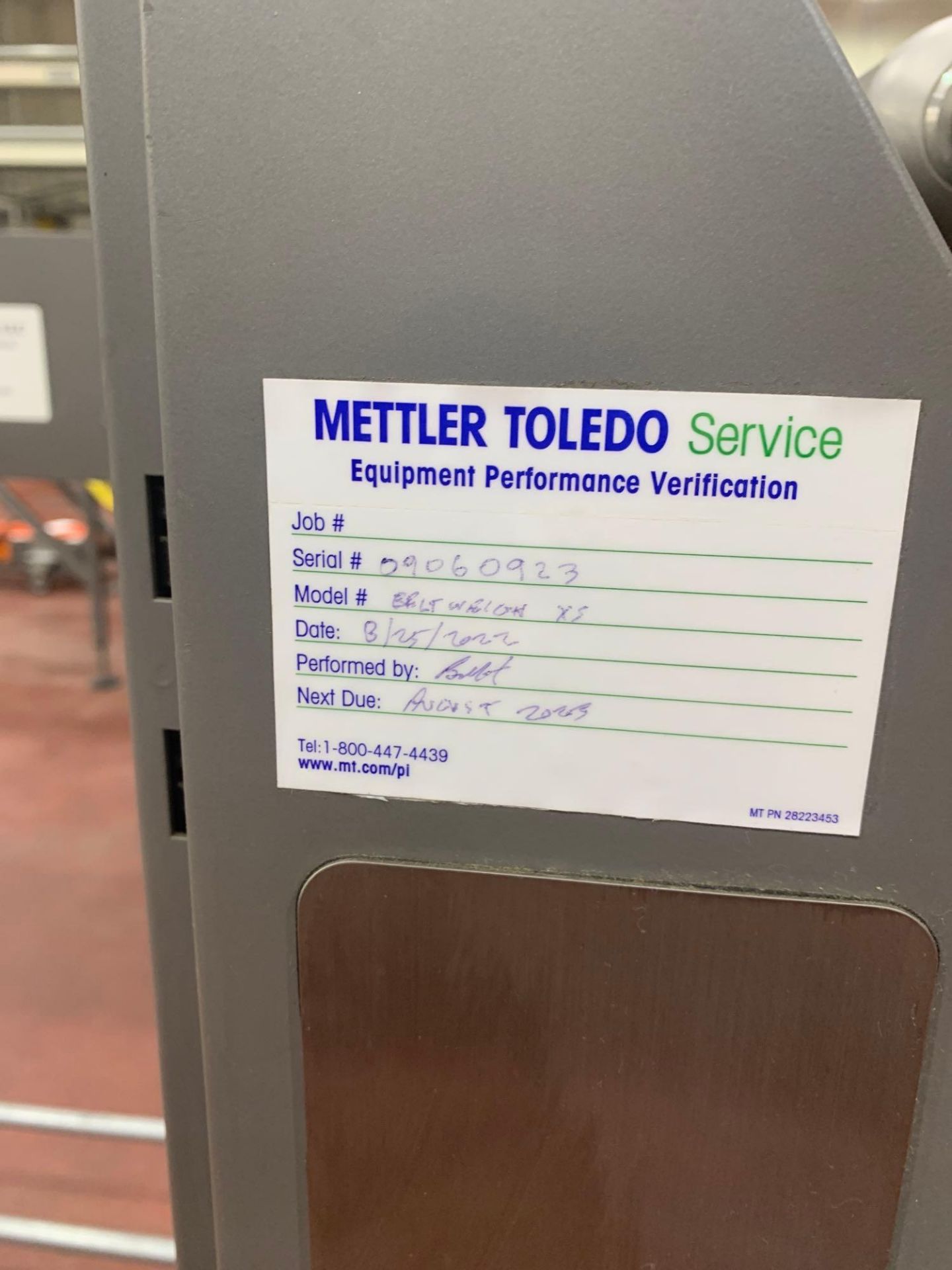 Mettler Toledo Hi-Speed Beltweigh-XS Checkweigher - Image 13 of 14