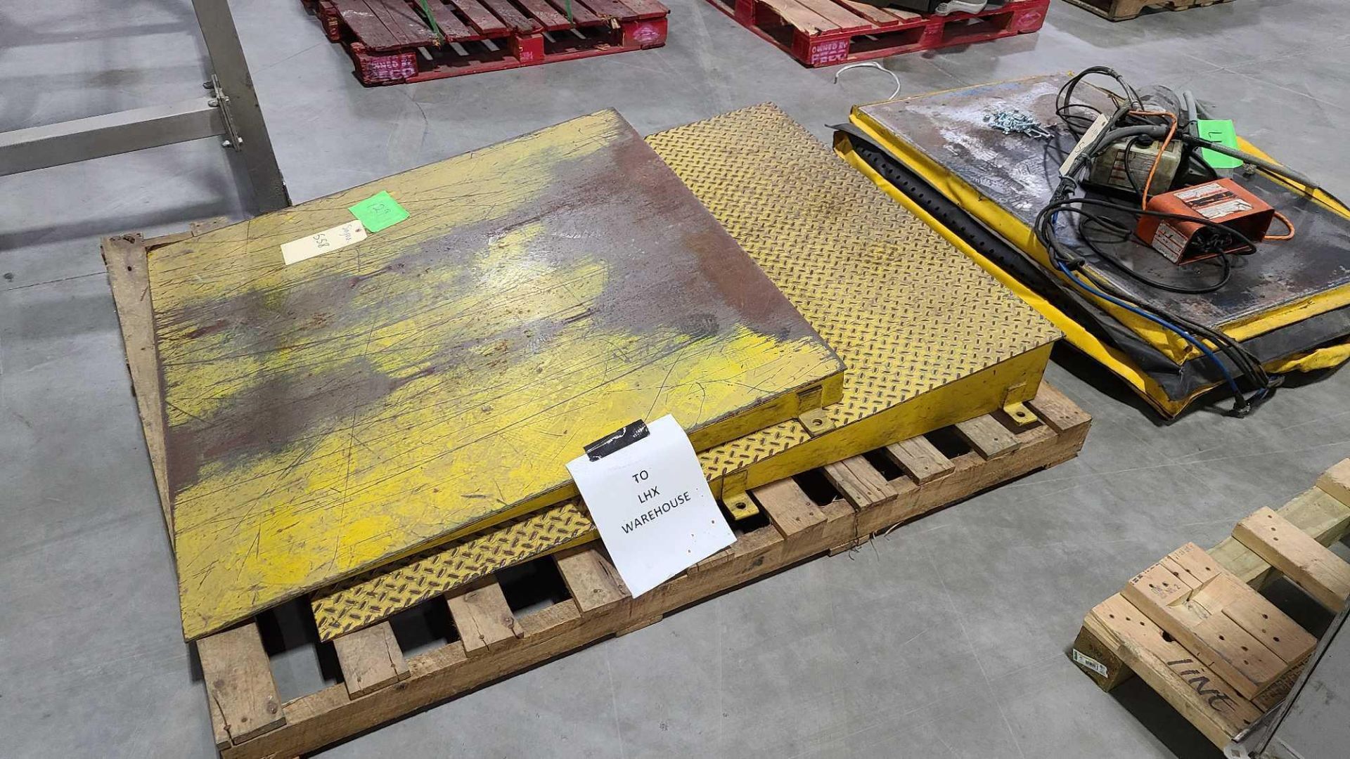 Pallet of (2) Metal Ramps