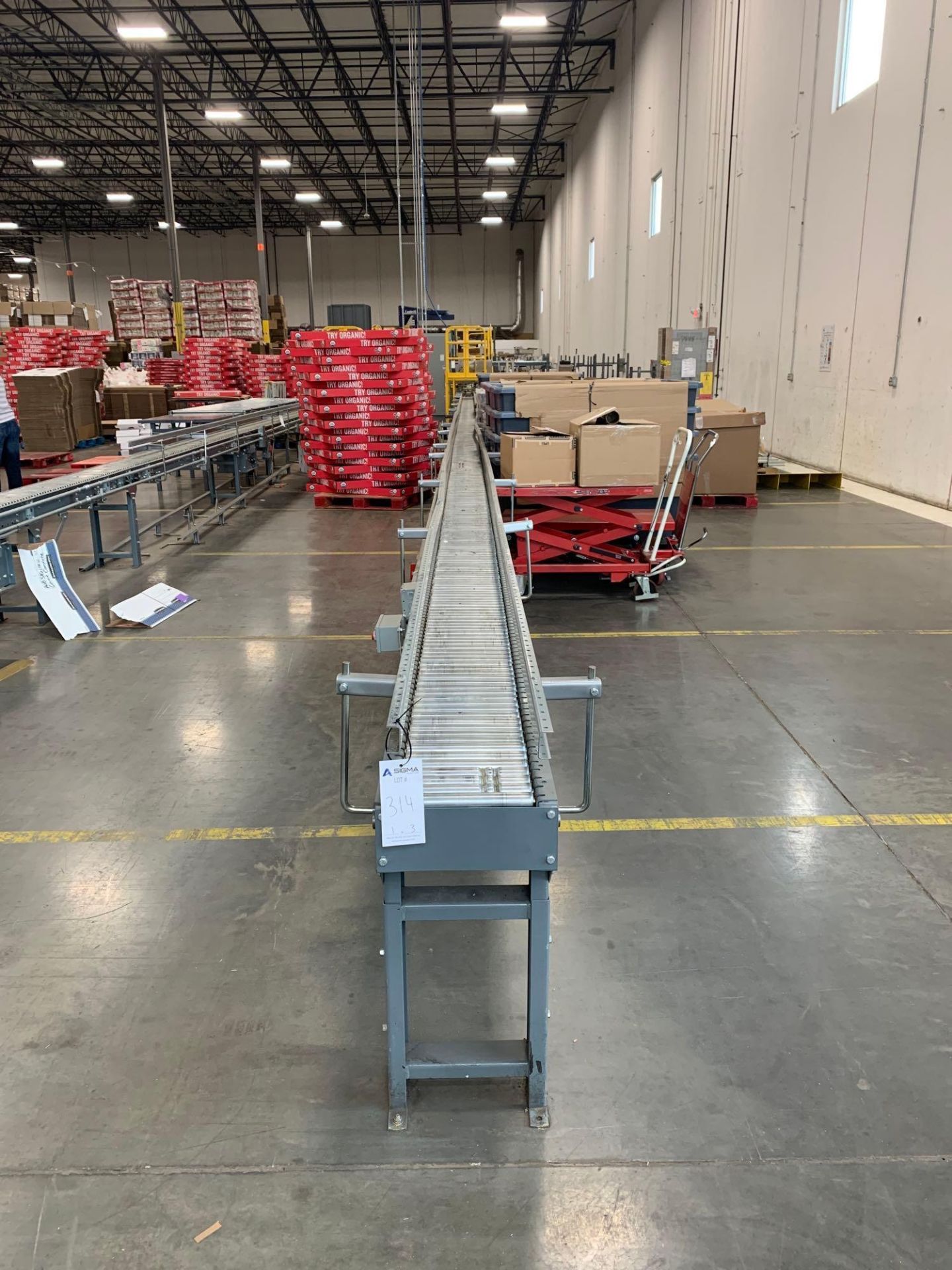 71' Roller Conveyor - Image 2 of 9