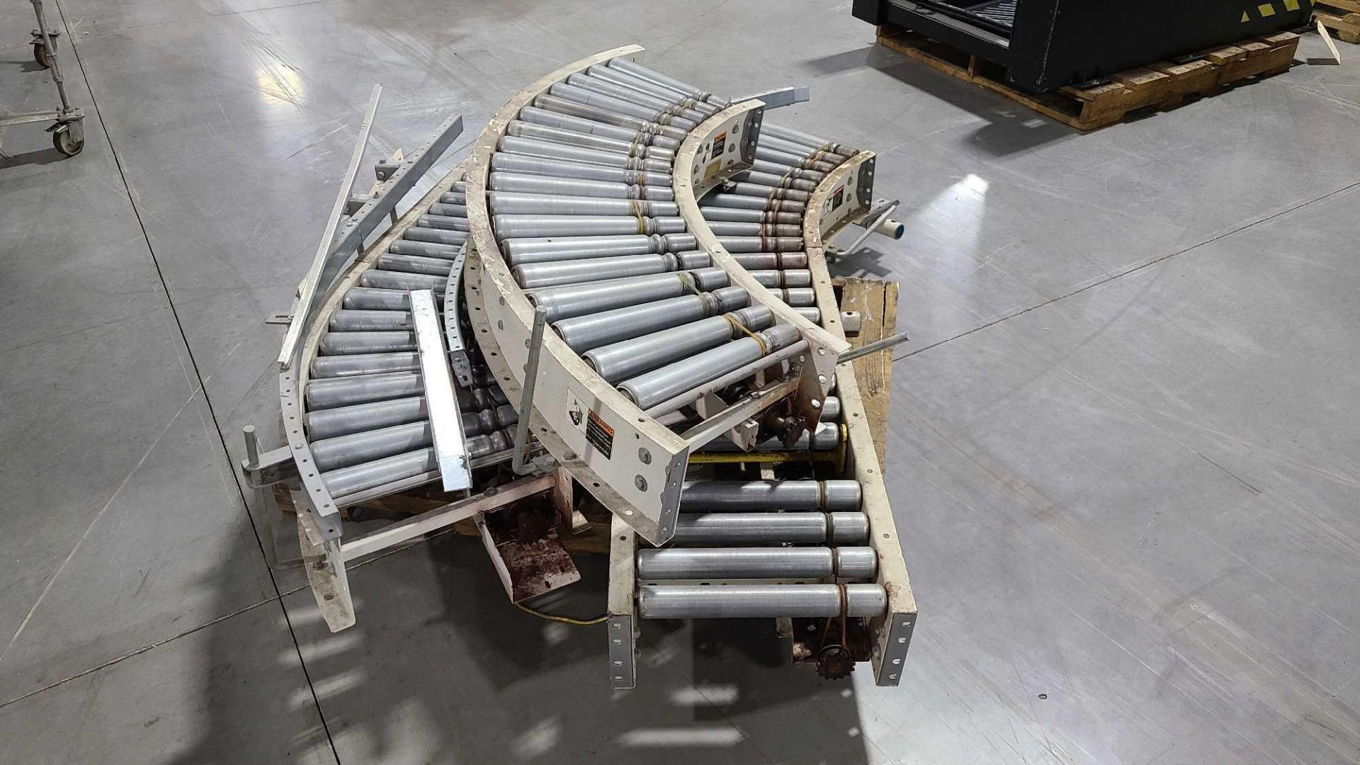 Lot of (4) Assorted ACS Roller Conveyors - Image 3 of 6