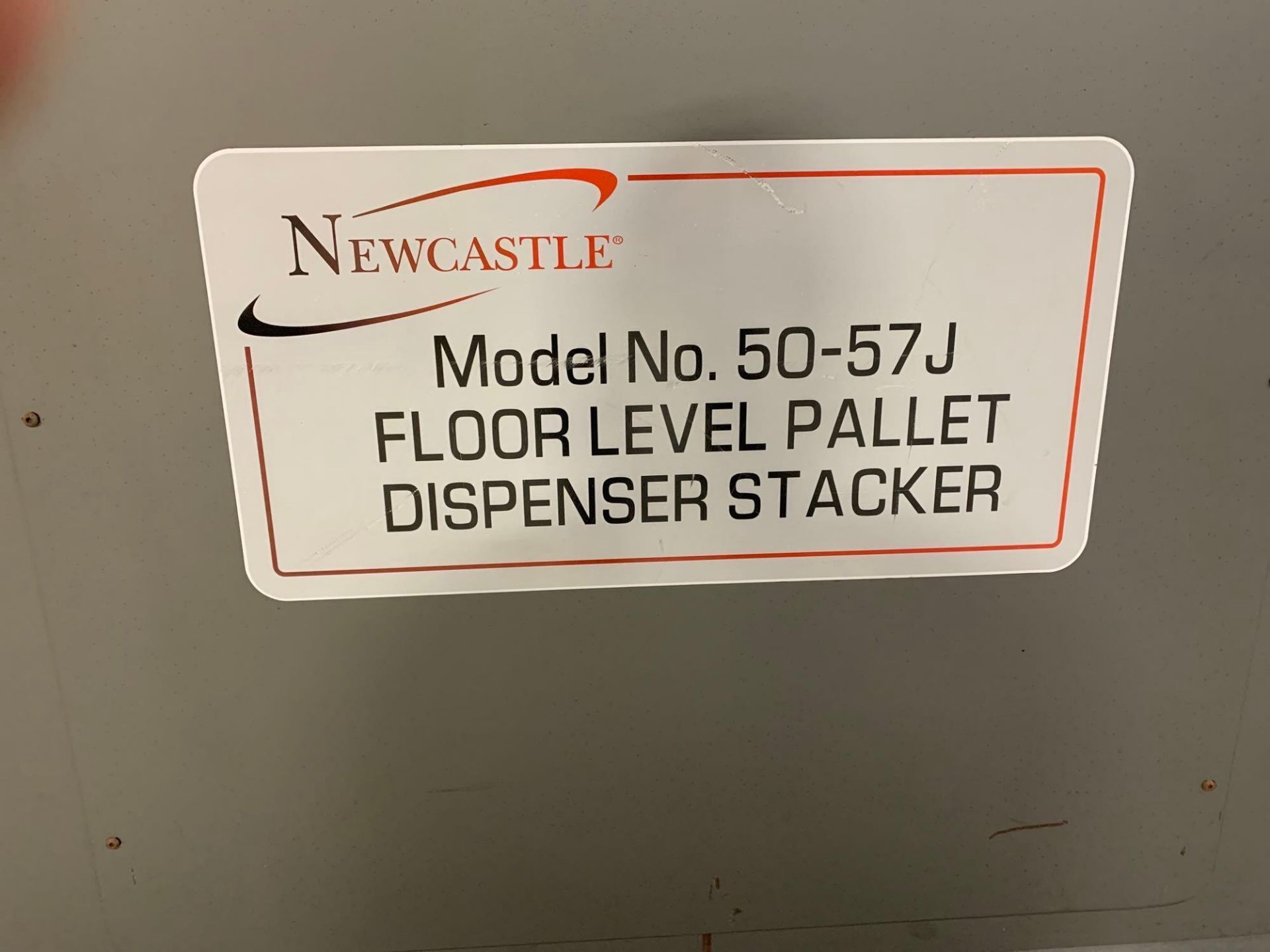 Newcastle 50-57J Floor Level Pallet Dispenser Stacker - Image 8 of 9