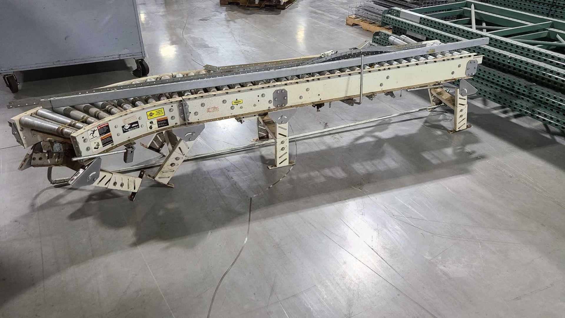 Lot of (4) Assorted ACS Roller Conveyors - Image 6 of 6