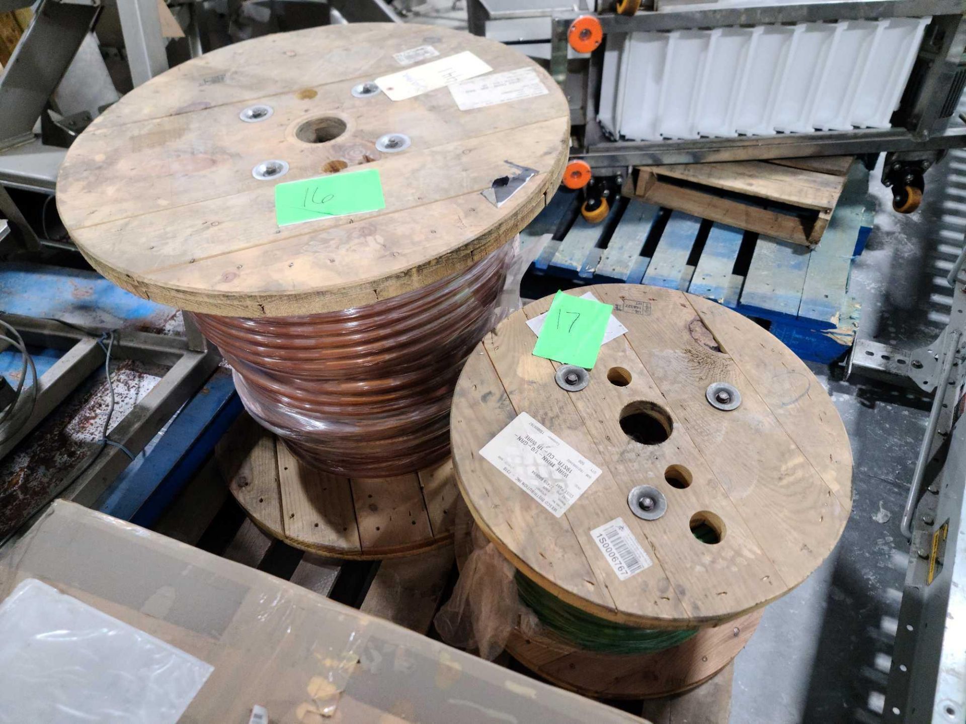 Lot of (2) Spools of Wire - Image 2 of 6