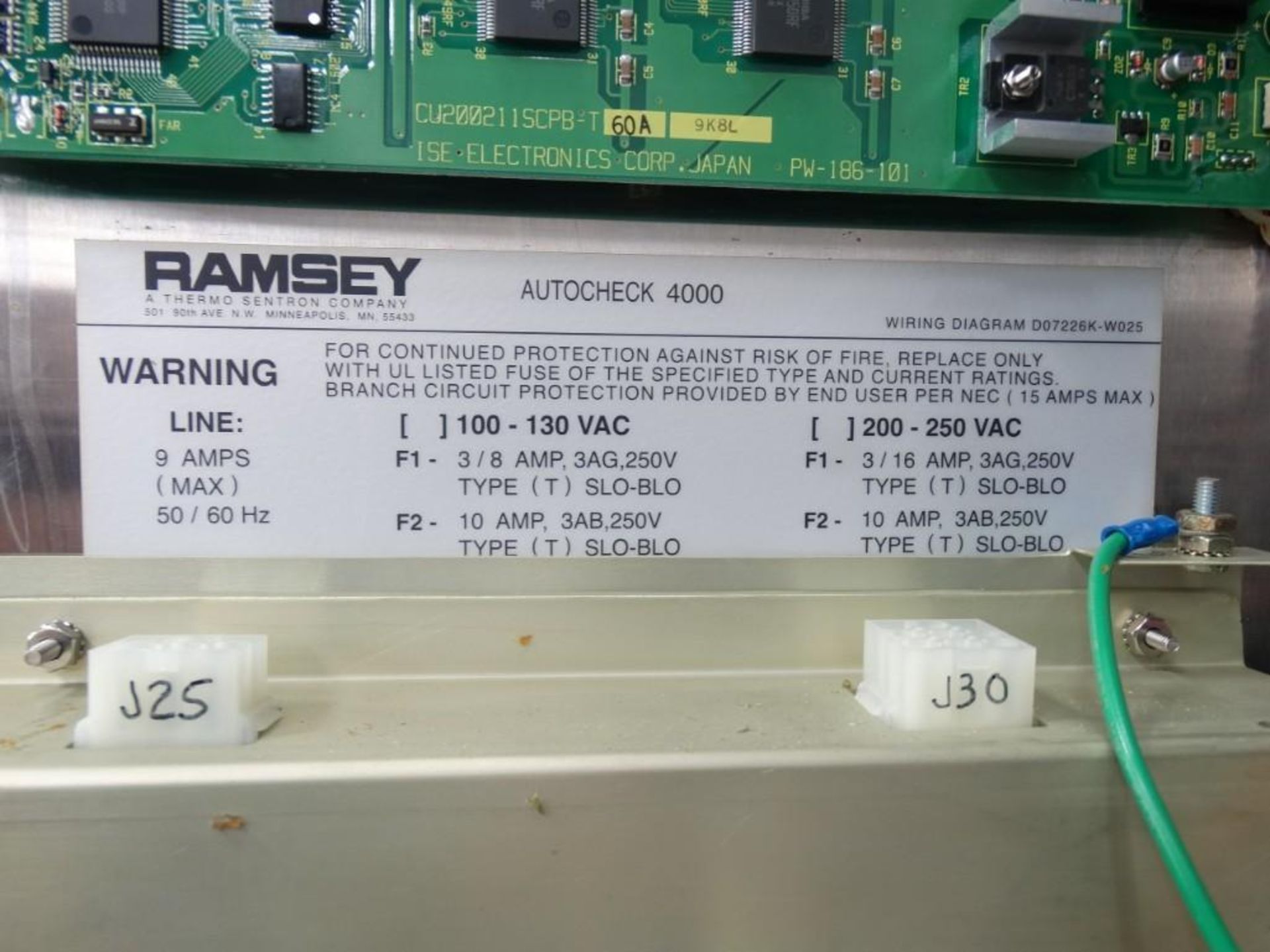 Ramsey Icore Autocheck 4000 Checkweigher - Image 9 of 10