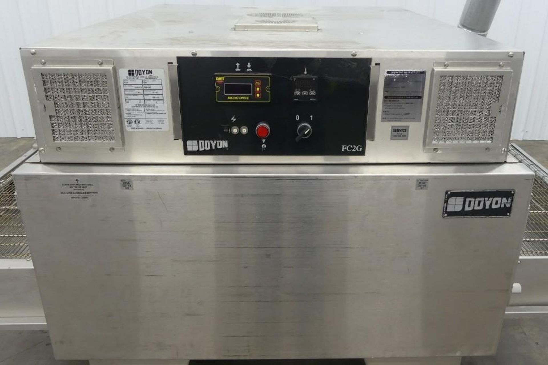 Doyon FC2G Gas Fired Conveyor Oven - Image 5 of 11