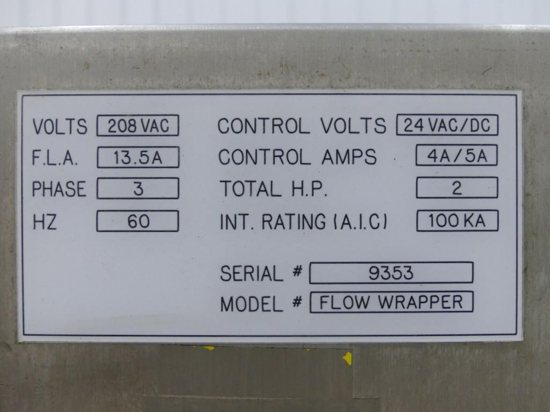 Trinamics Print Registered Film Flow Wrapper - Image 15 of 15