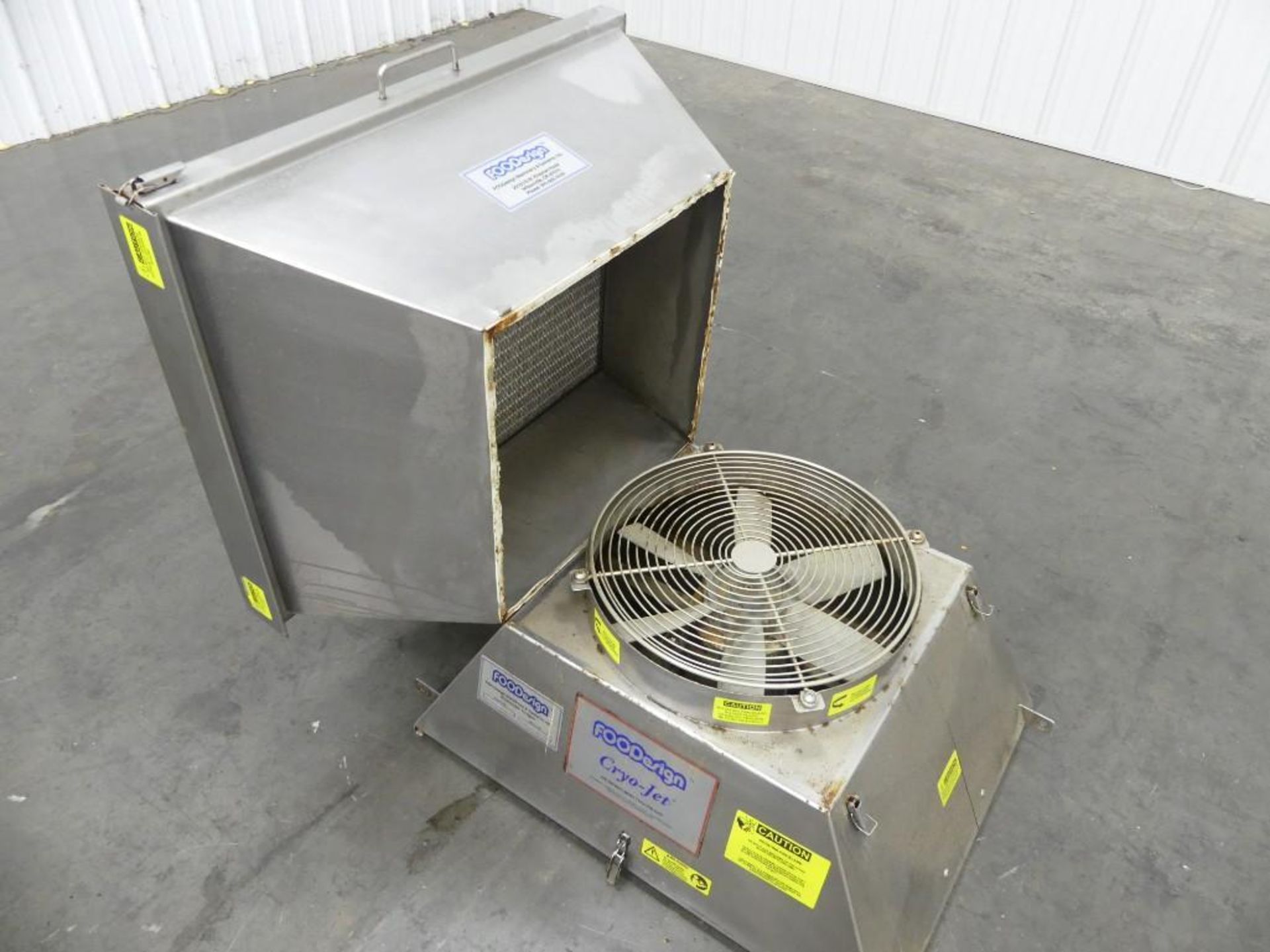 FOODesign Machinery CJ 3224B Cryo-Jet Blower - Image 6 of 11