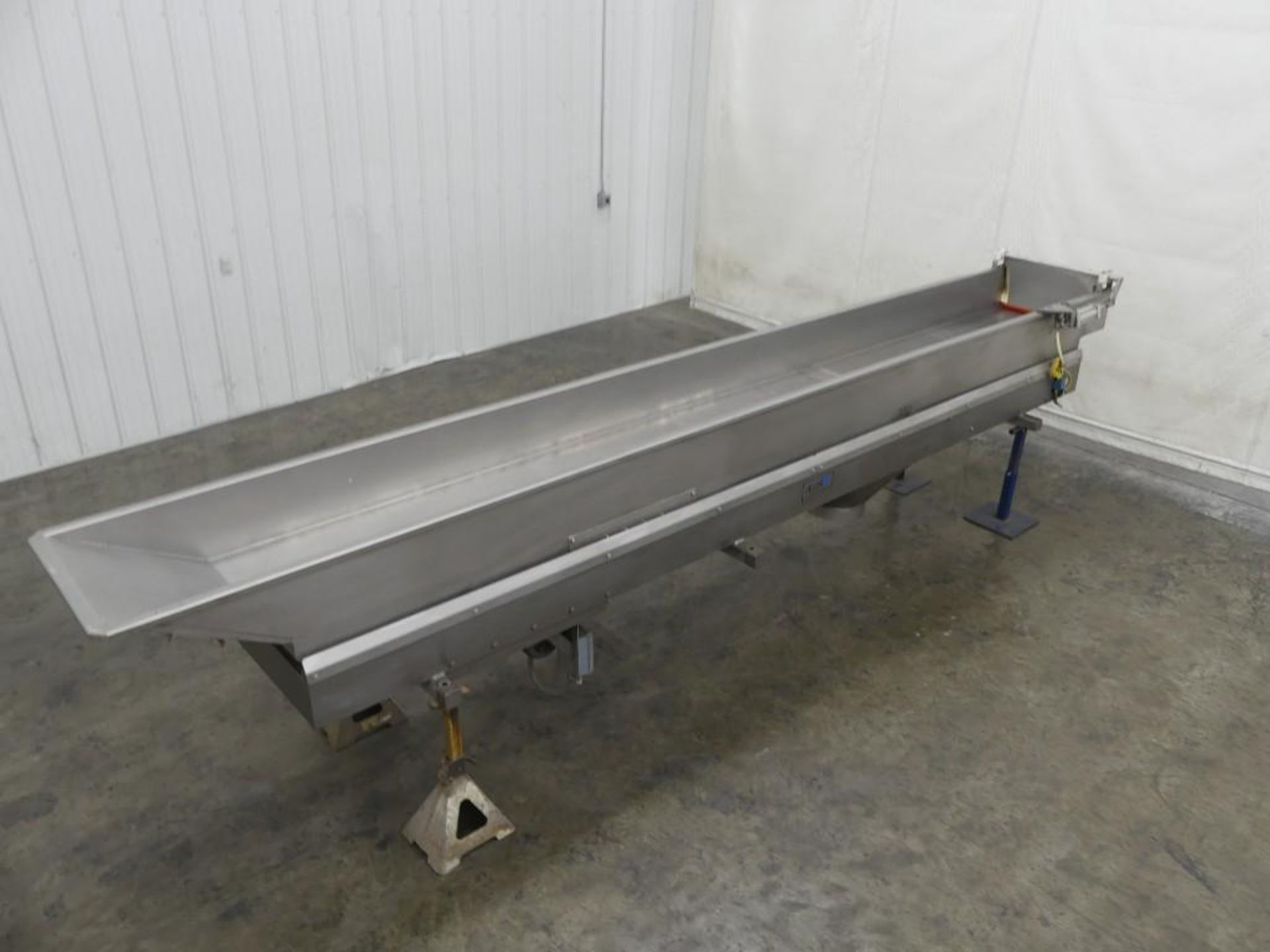 Allen Stainless Steel Slide Conveyor 212" Long - Image 6 of 15