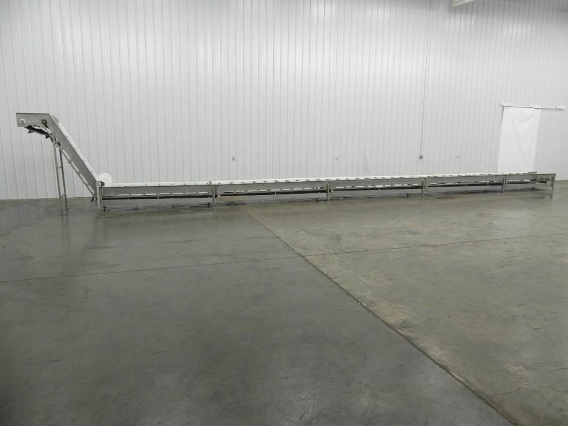 25" Wide x 45 feet Long Cleated Incline Conveyor - Image 3 of 11