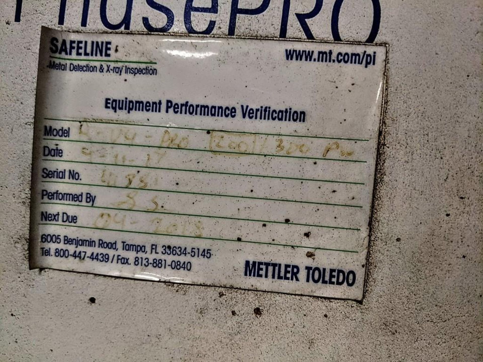 Mettler-Toledo 23" x 3" PowerPhase Metal Detector - Image 18 of 18