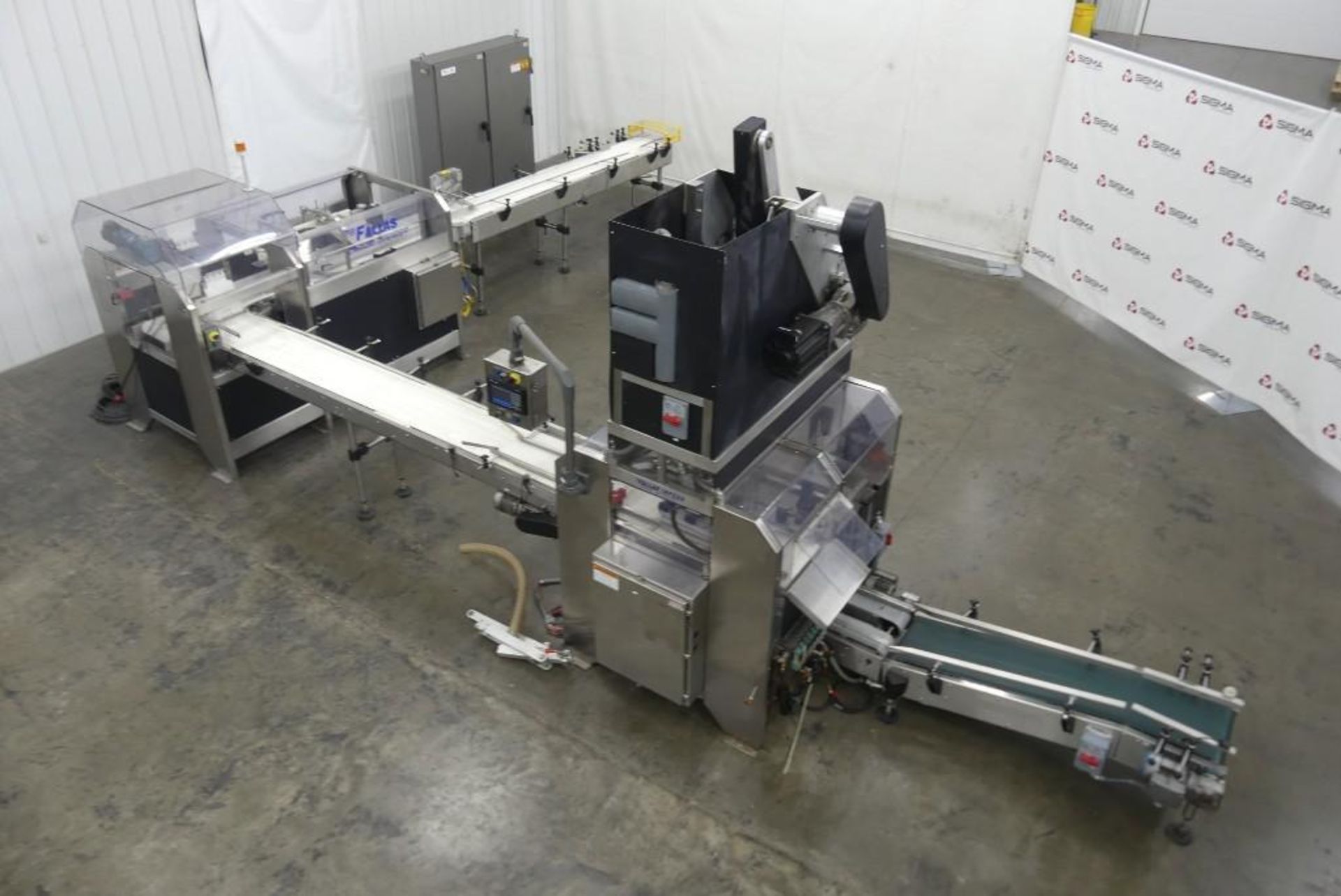 Fallas R400 Robotic Case Packer with Uppender