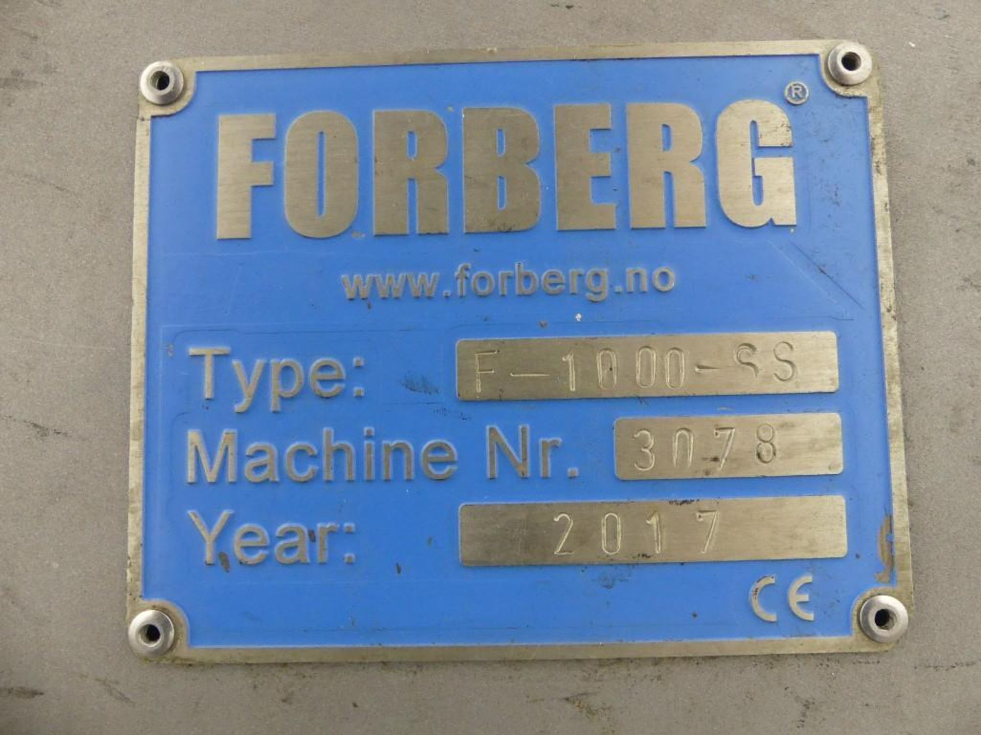 Forberg F-1000-SS Dual Shaft Batch Paddle Blender - Image 23 of 30
